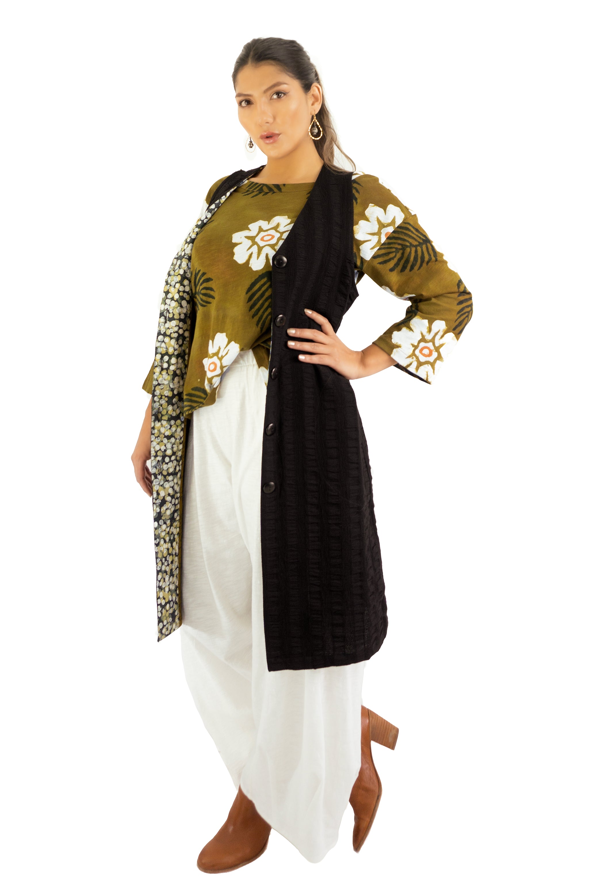 Leeni Top - Oleander