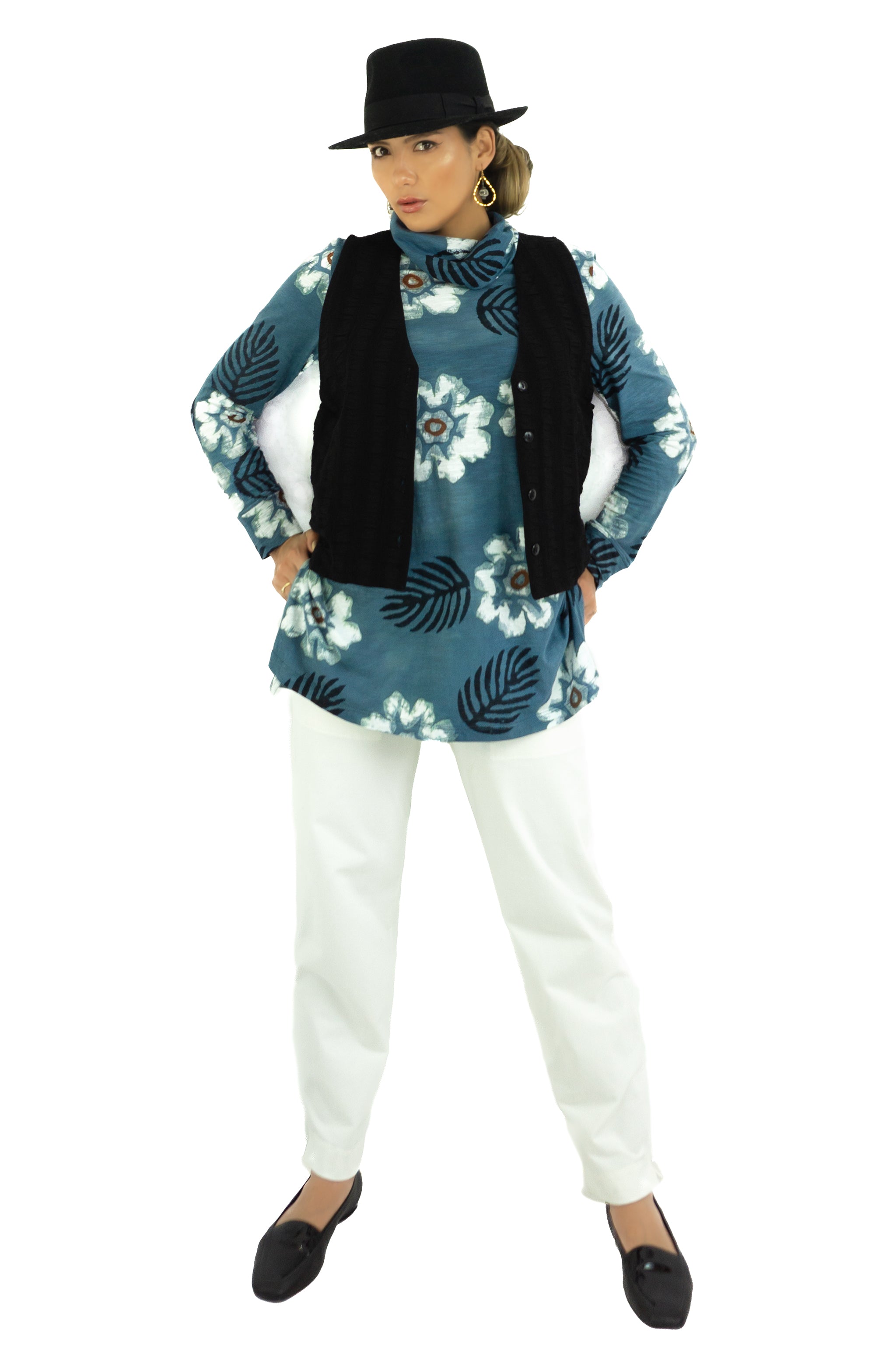 Turtle Tunic - Oleander