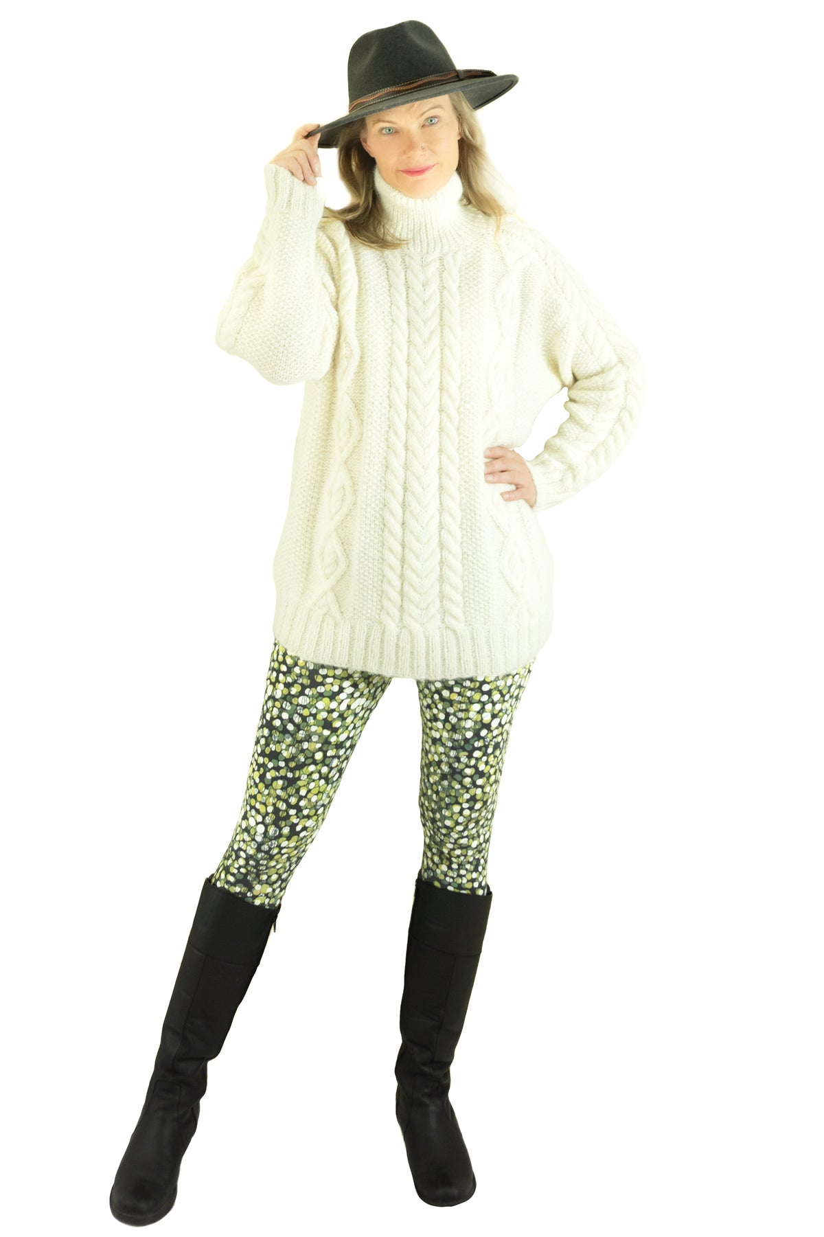 Dublin - Baby Alpaca Long Sweater