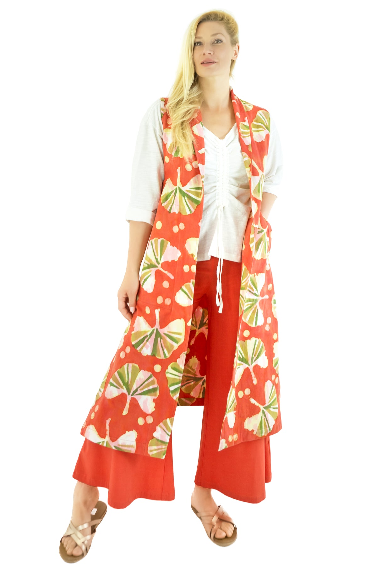 Dara Vest (Midi) - Ginkgo