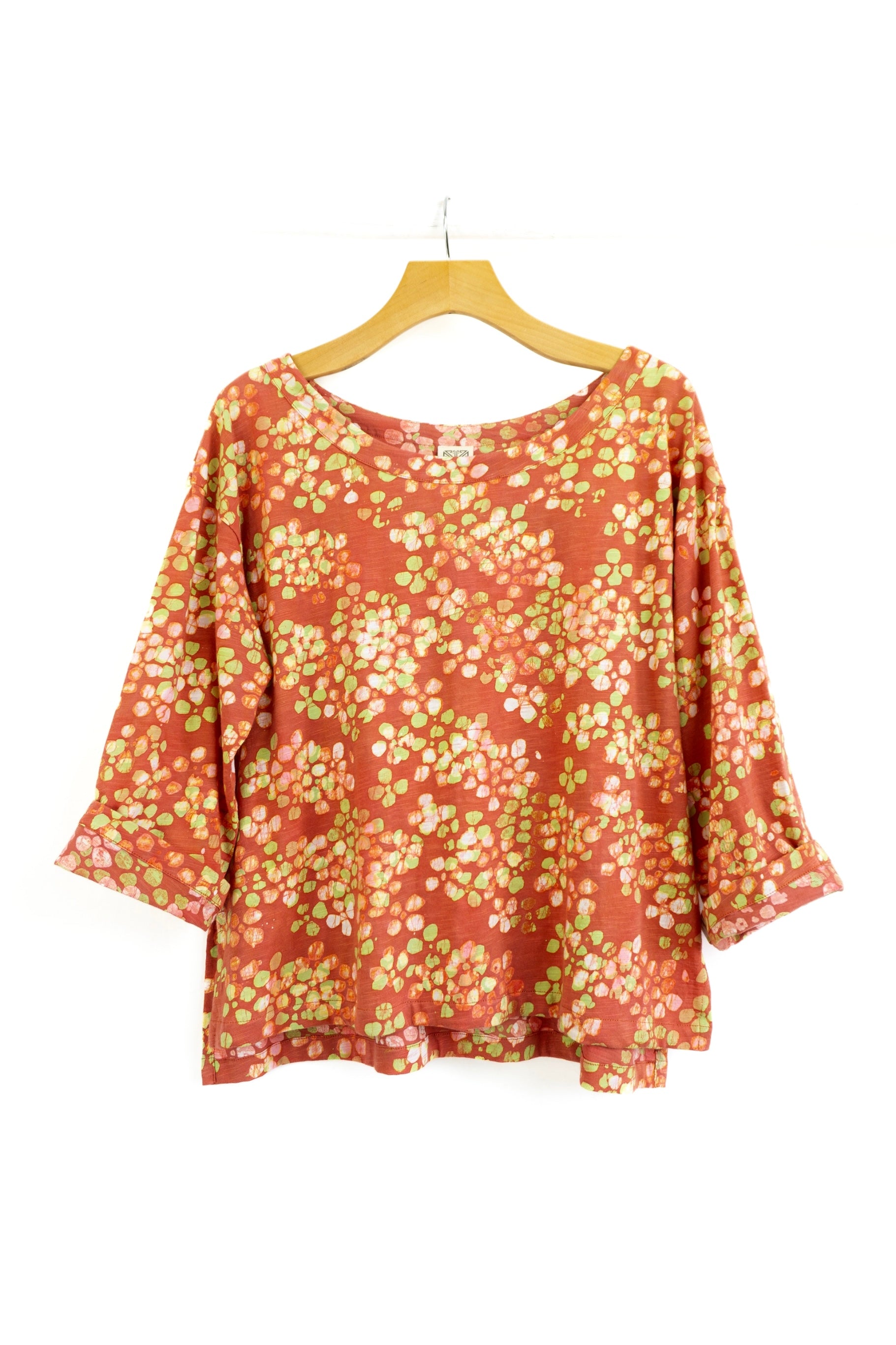 Leeni Top - 5064S - Confetti - Papaya