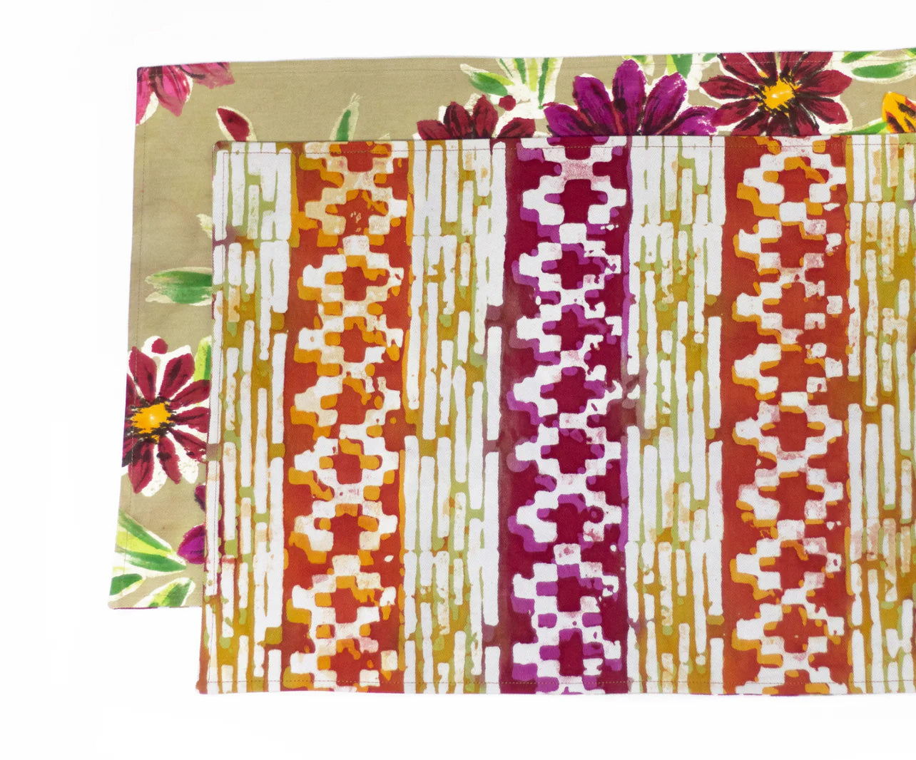 Hand-painted Reversible Table Runners