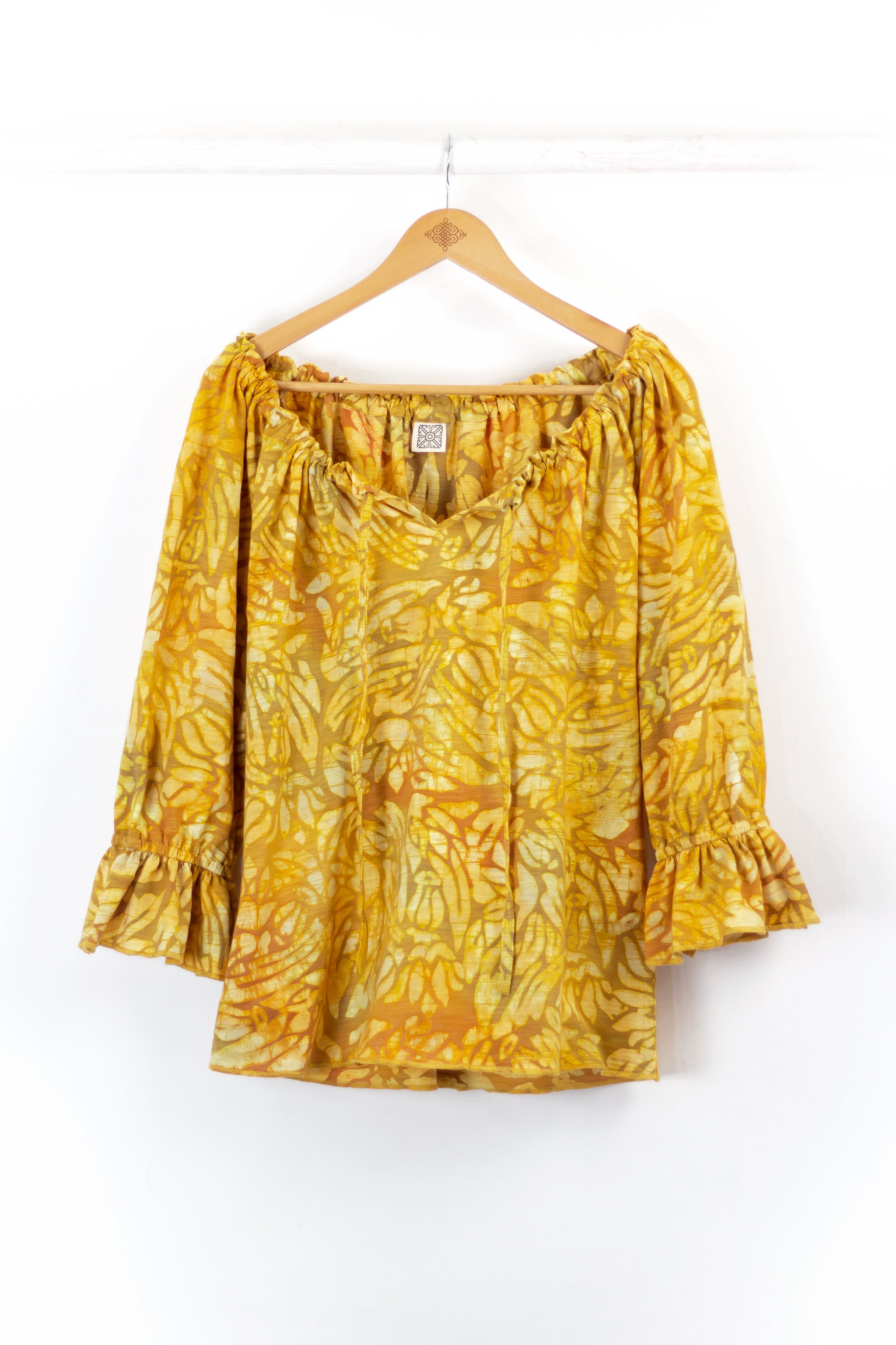Peasant Blouse J139 - Rush Golden