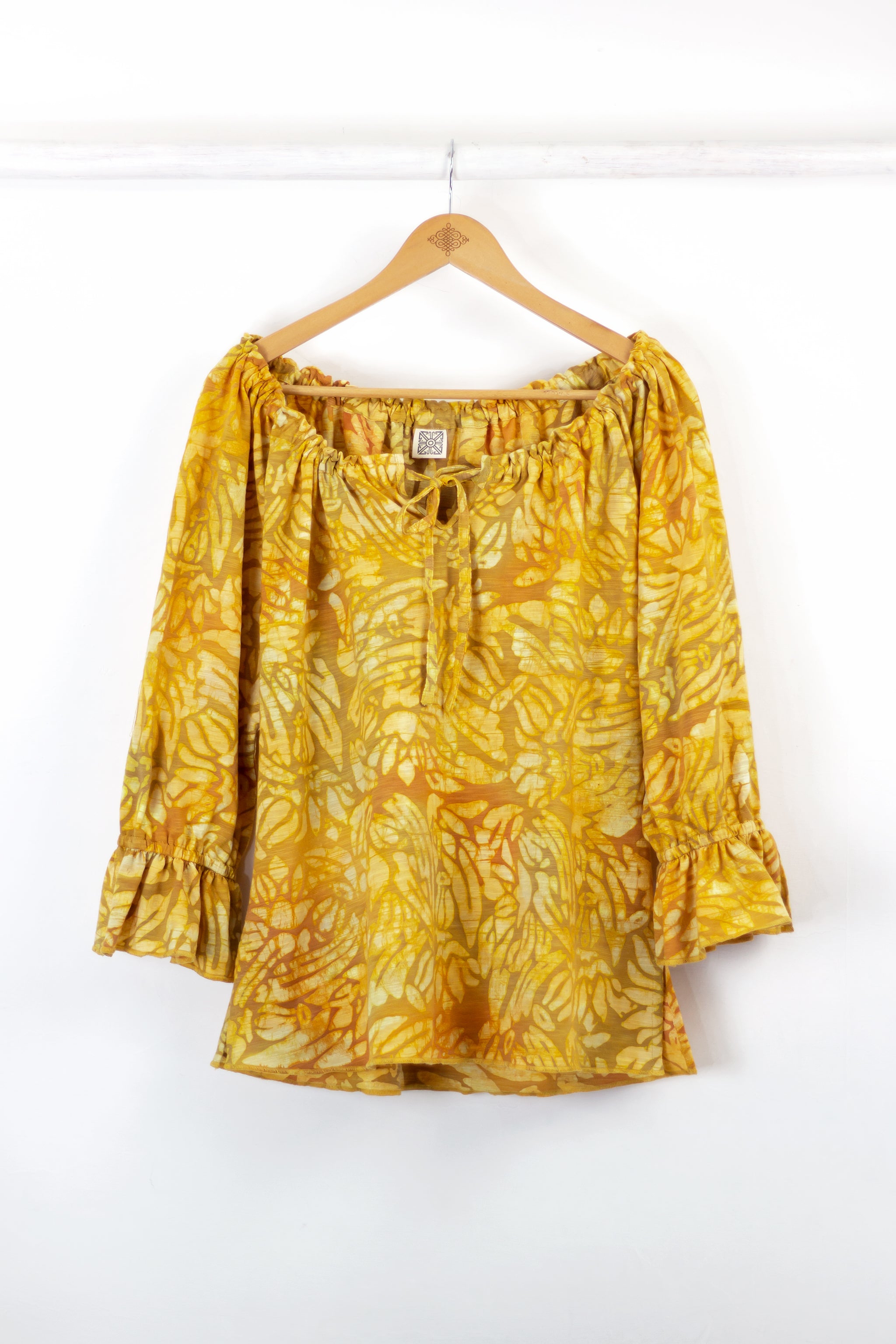 Peasant Blouse J139 - Rush Golden