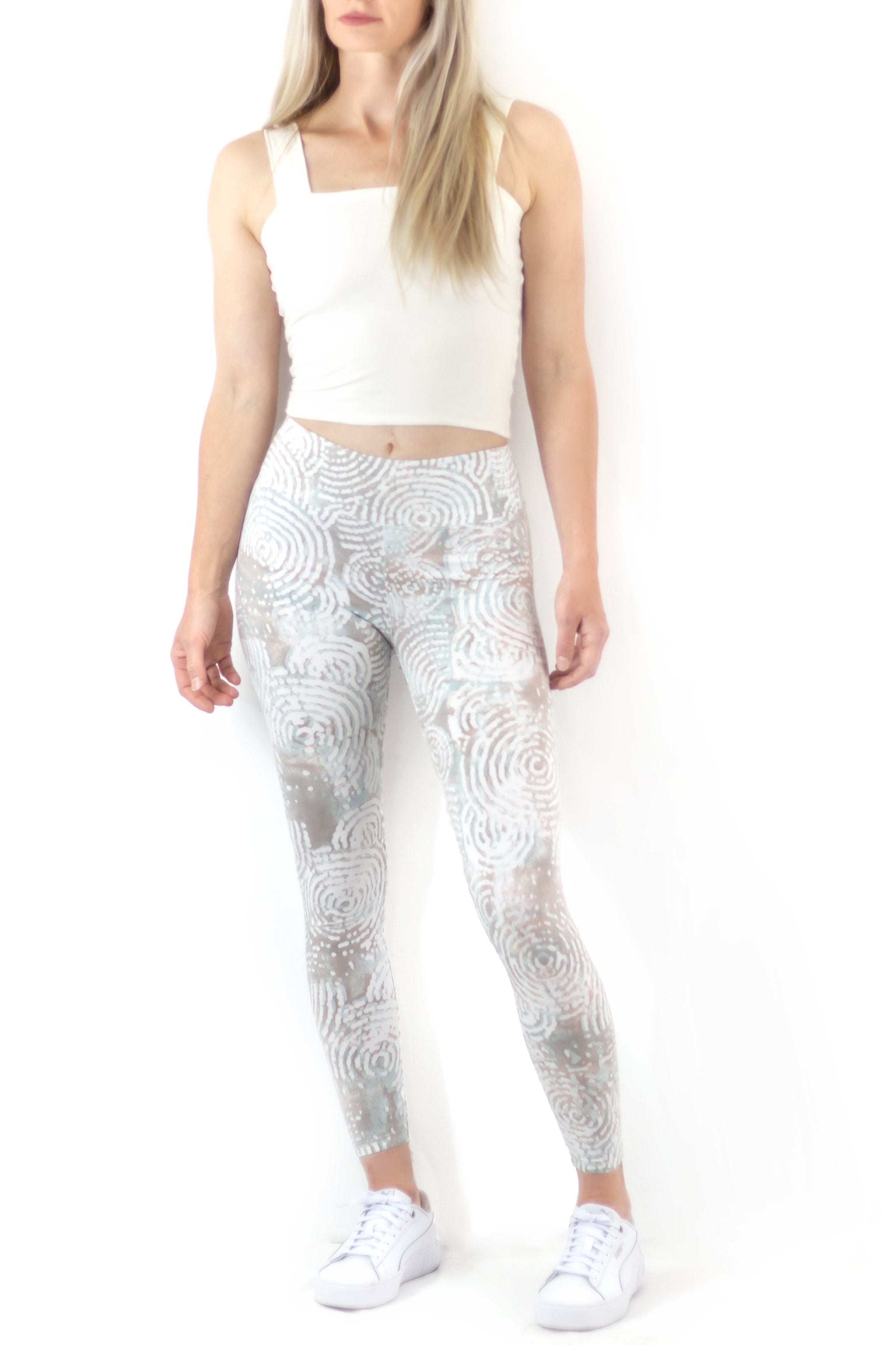 Hand Painted Leggings or Crops - Imprint
