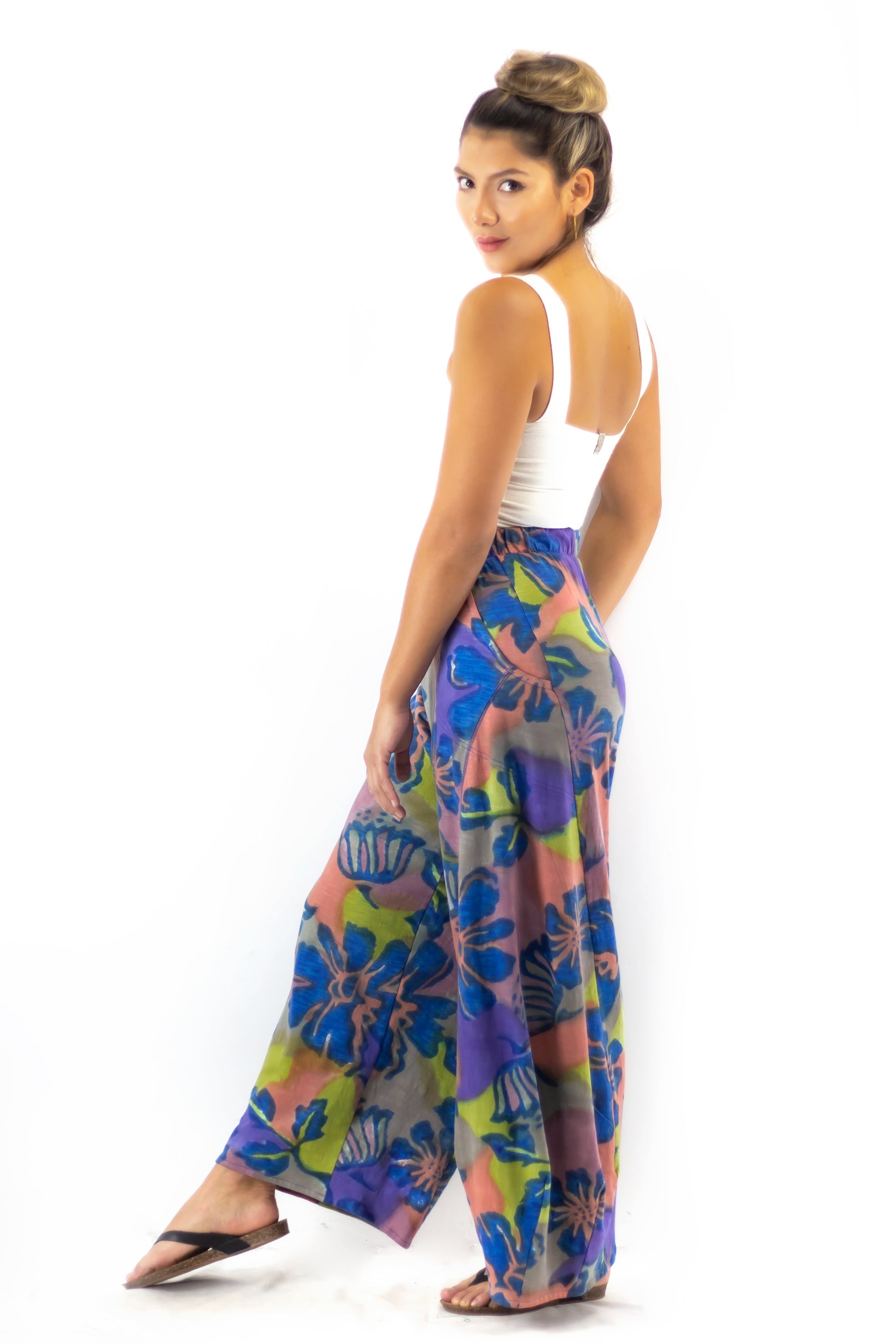 Divided Pants - Petuni Royal