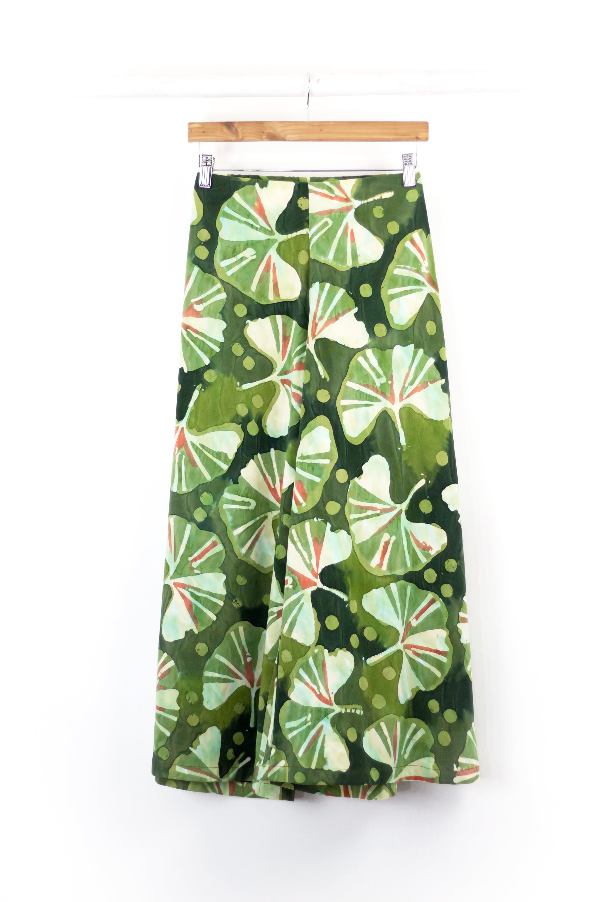 Palazzo Crop Pants 2019C - Ginkgo Garden