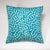 Hand Painted Accent Pillow Cover - Shoalmate Aqua