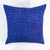 Hand Painted Accent Pillow Cover - Bubbles Blue