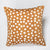 Hand Painted Accent Pillow Cover - Effervecense Gold