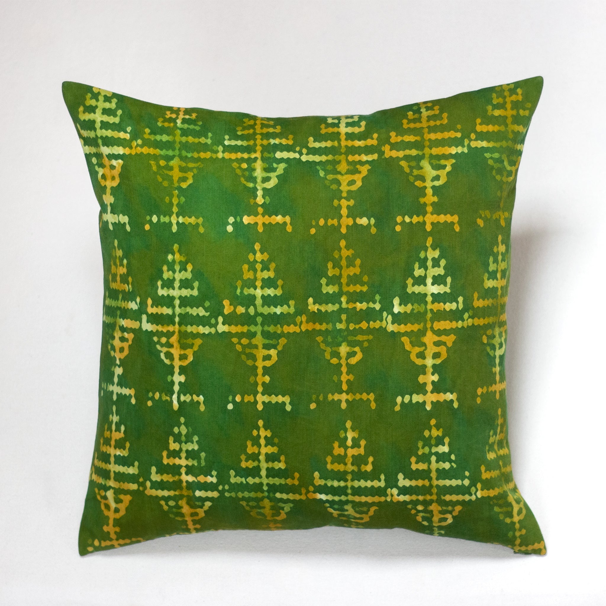 Hand Painted Accent Pillow Cover - Pines