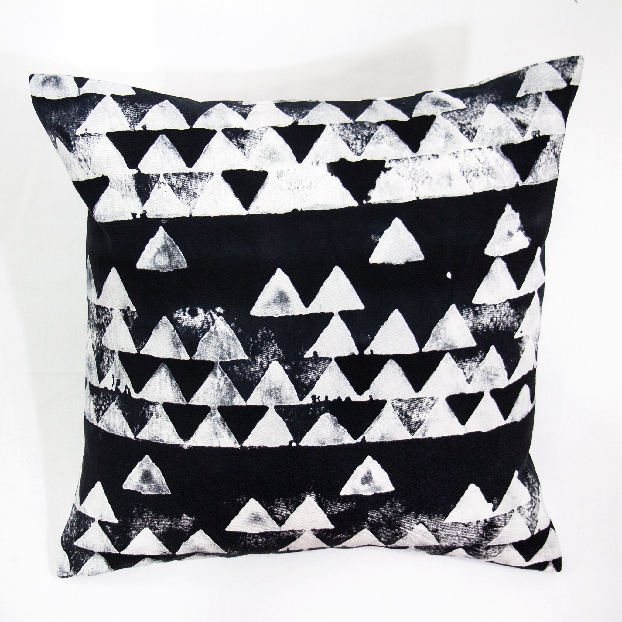 Hand Painted Accent Pillow Cover - Secret Path