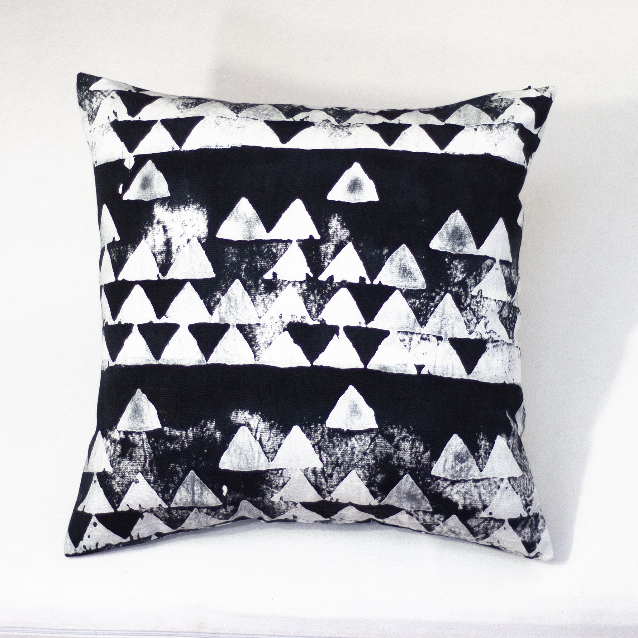 Hand Painted Accent Pillow Cover - Secret Path
