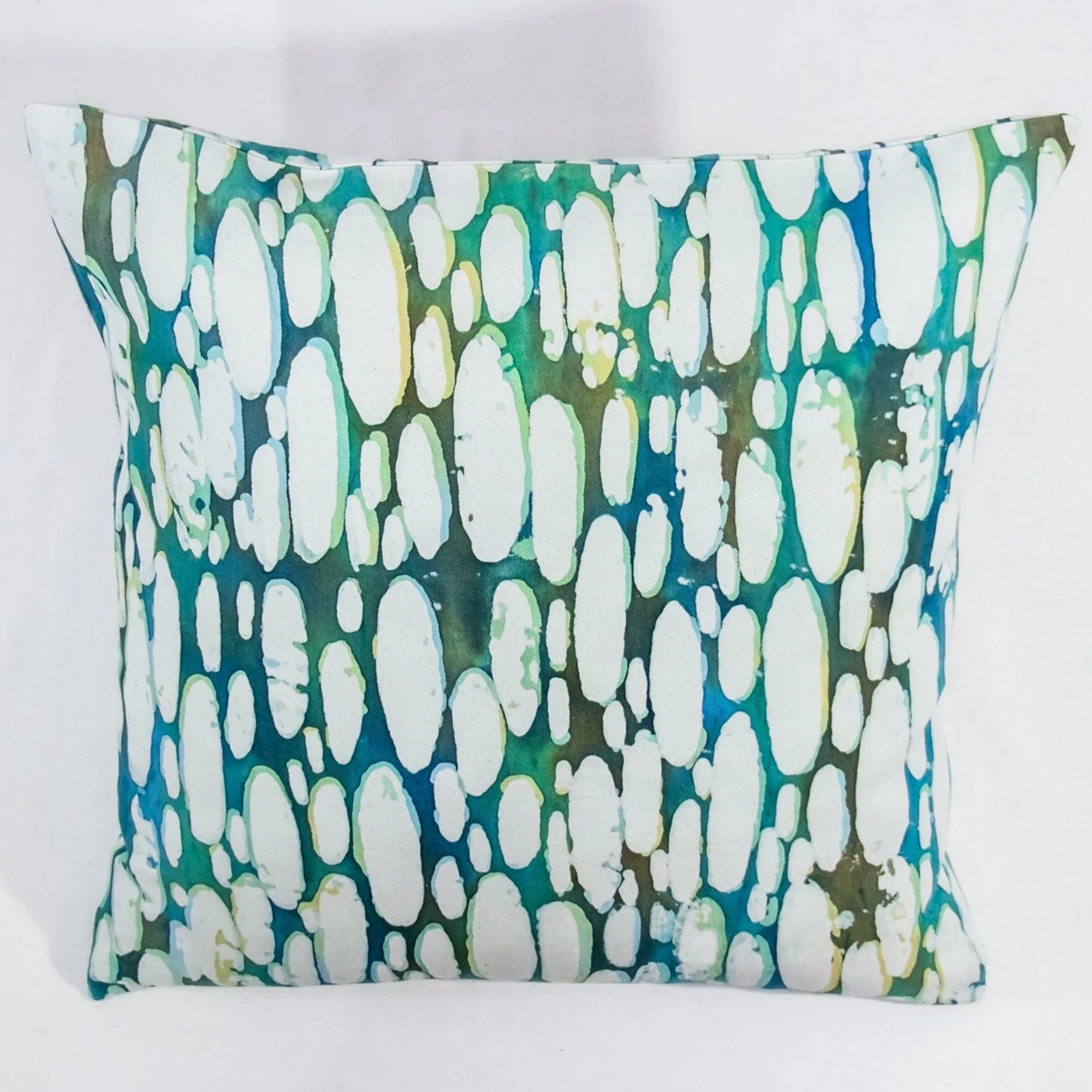 Hand Painted Accent Pillow Cover - Surfer