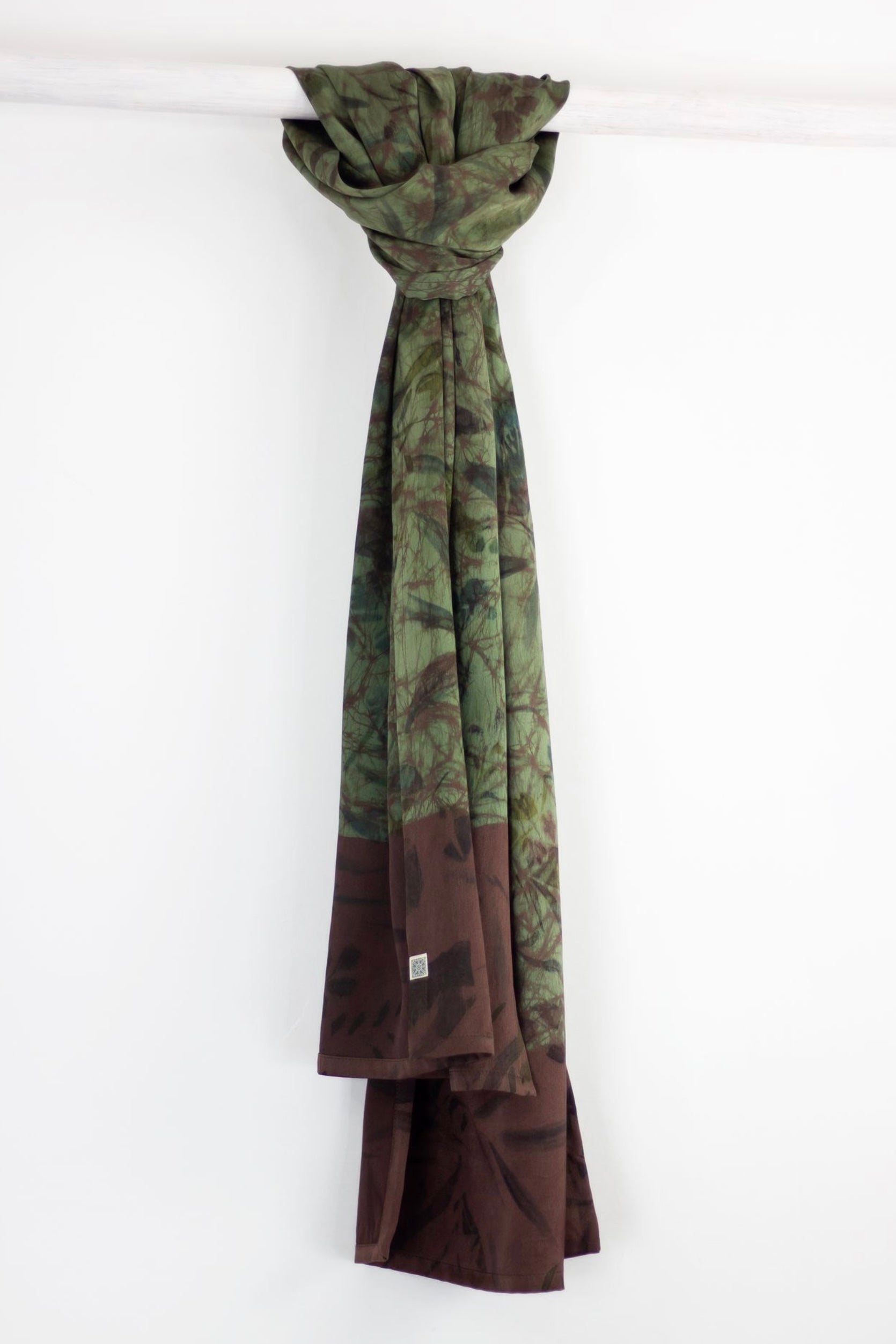 Hand Painted Silk Scarf - Weden