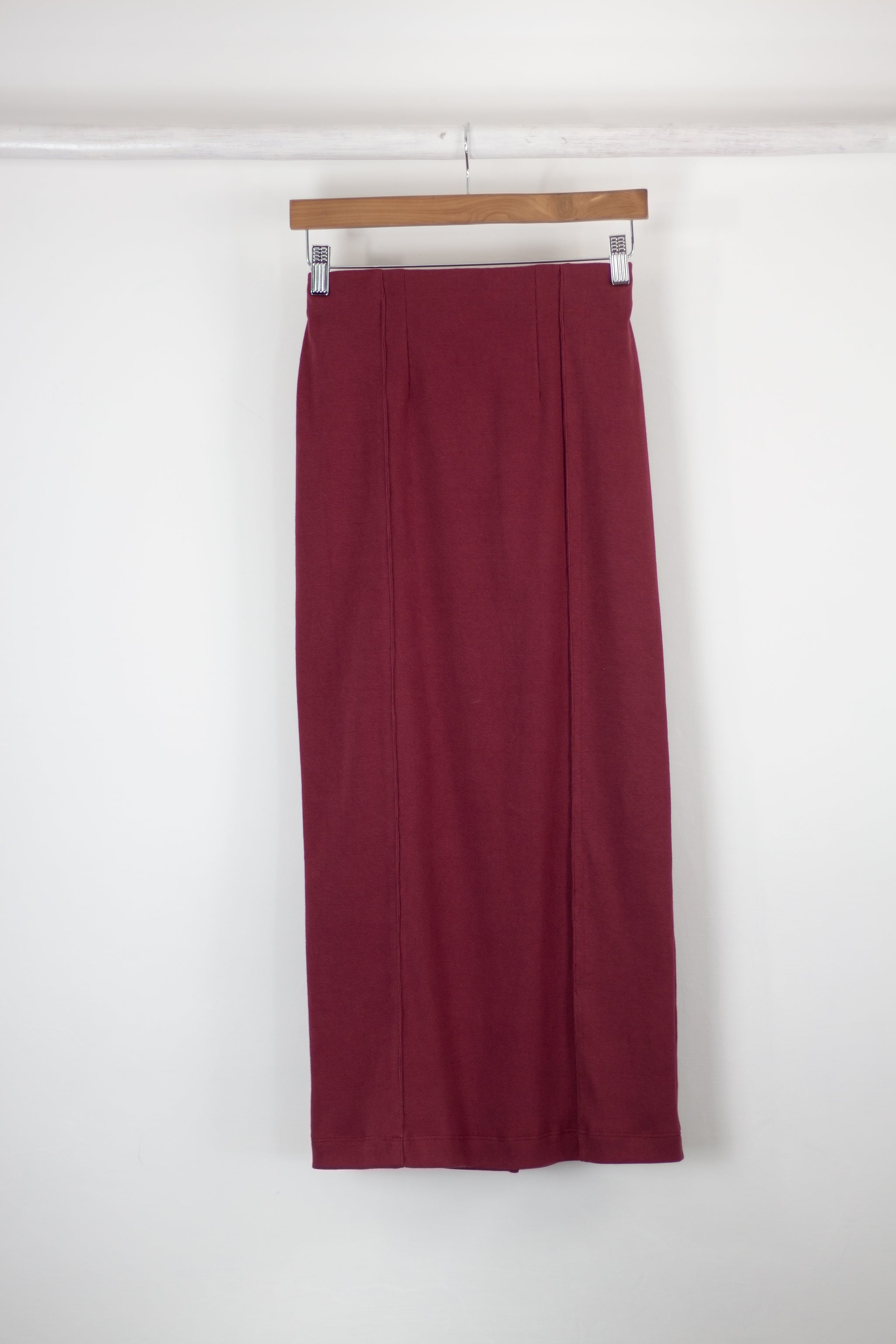 Pencil Skirt - Crimson