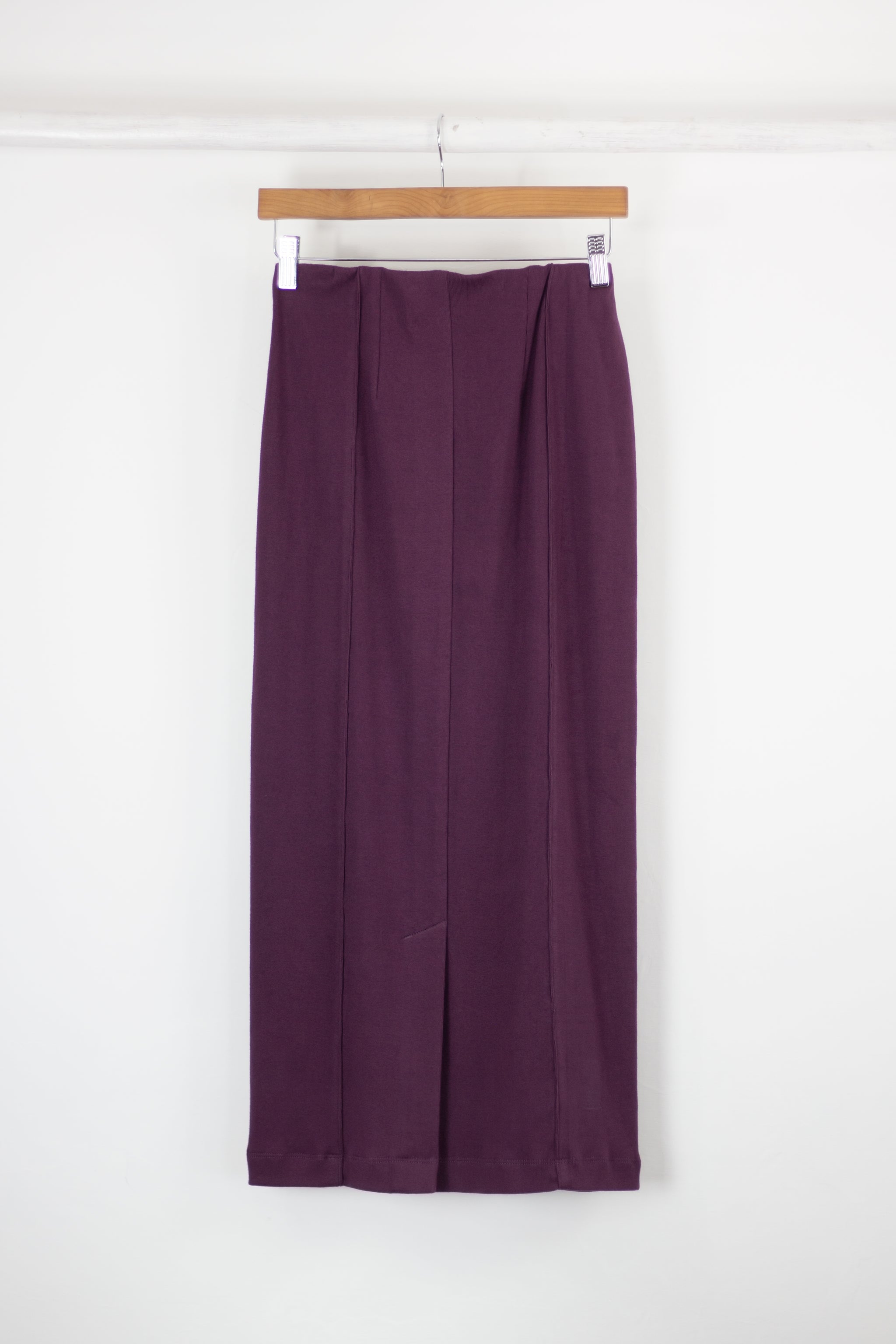 Pencil Skirt - Deep Plum