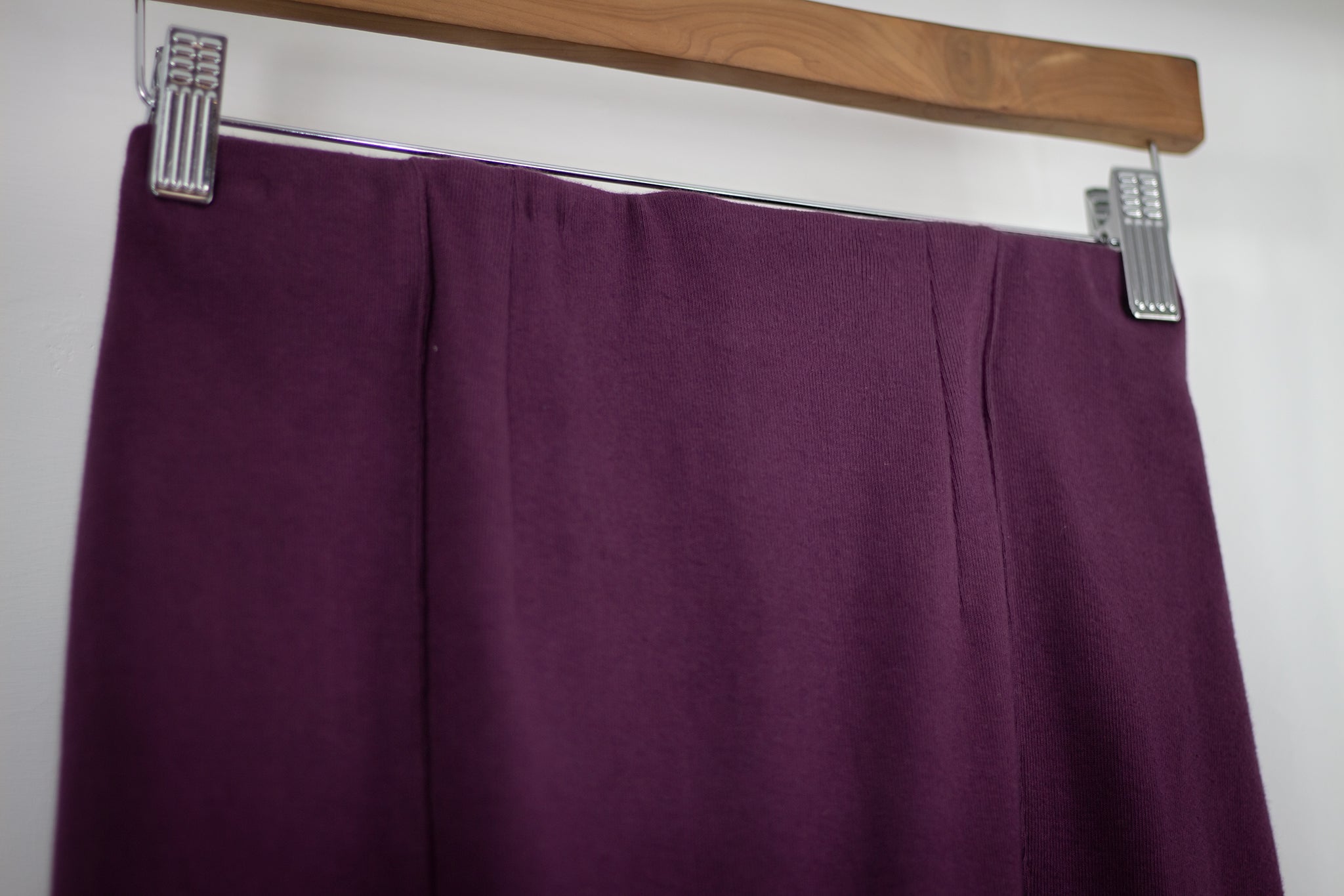 Pencil Skirt - Deep Plum