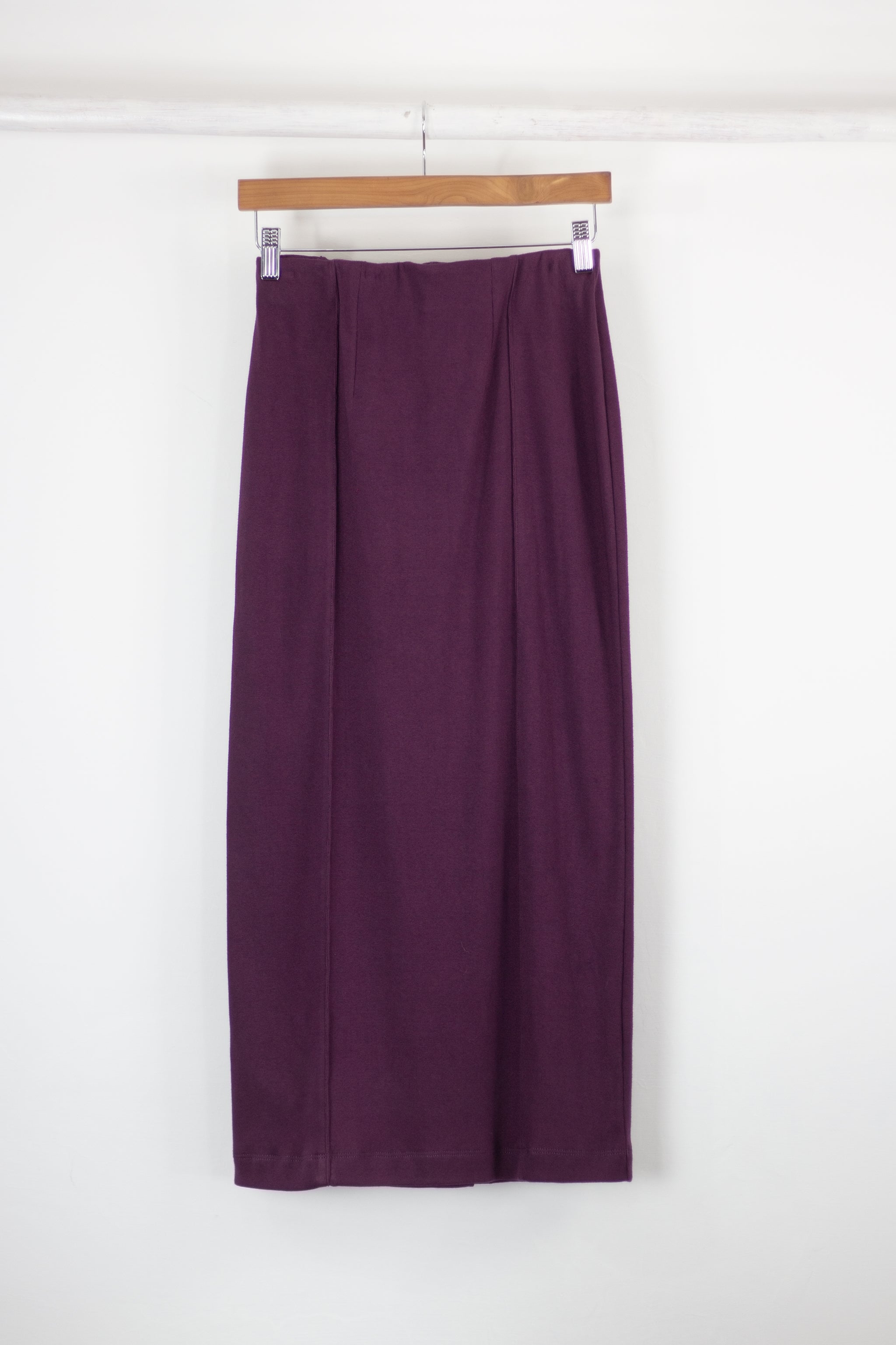 Pencil Skirt - Deep Plum