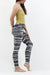 Hand Painted Leggings or Crops - Night and Rise Stripe