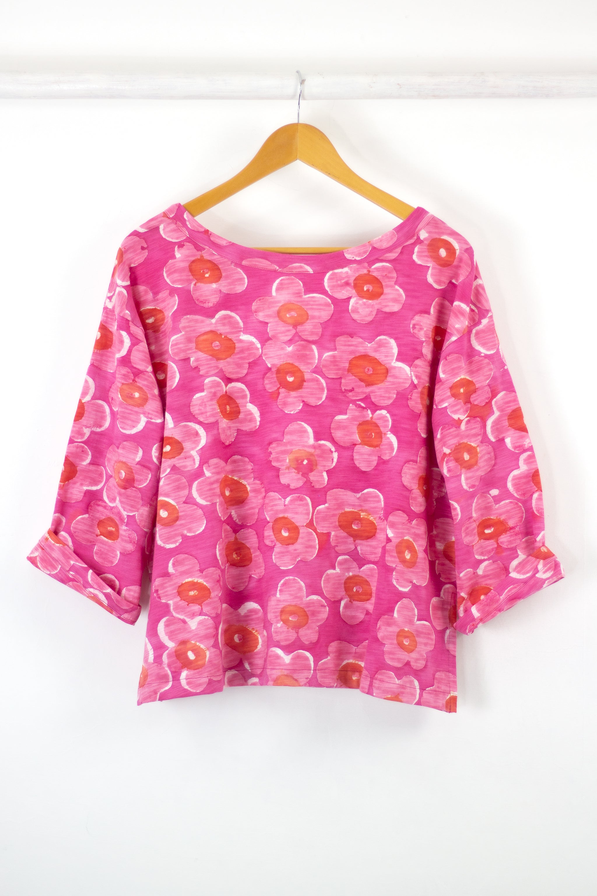 Leeni Top - Lantana Pink