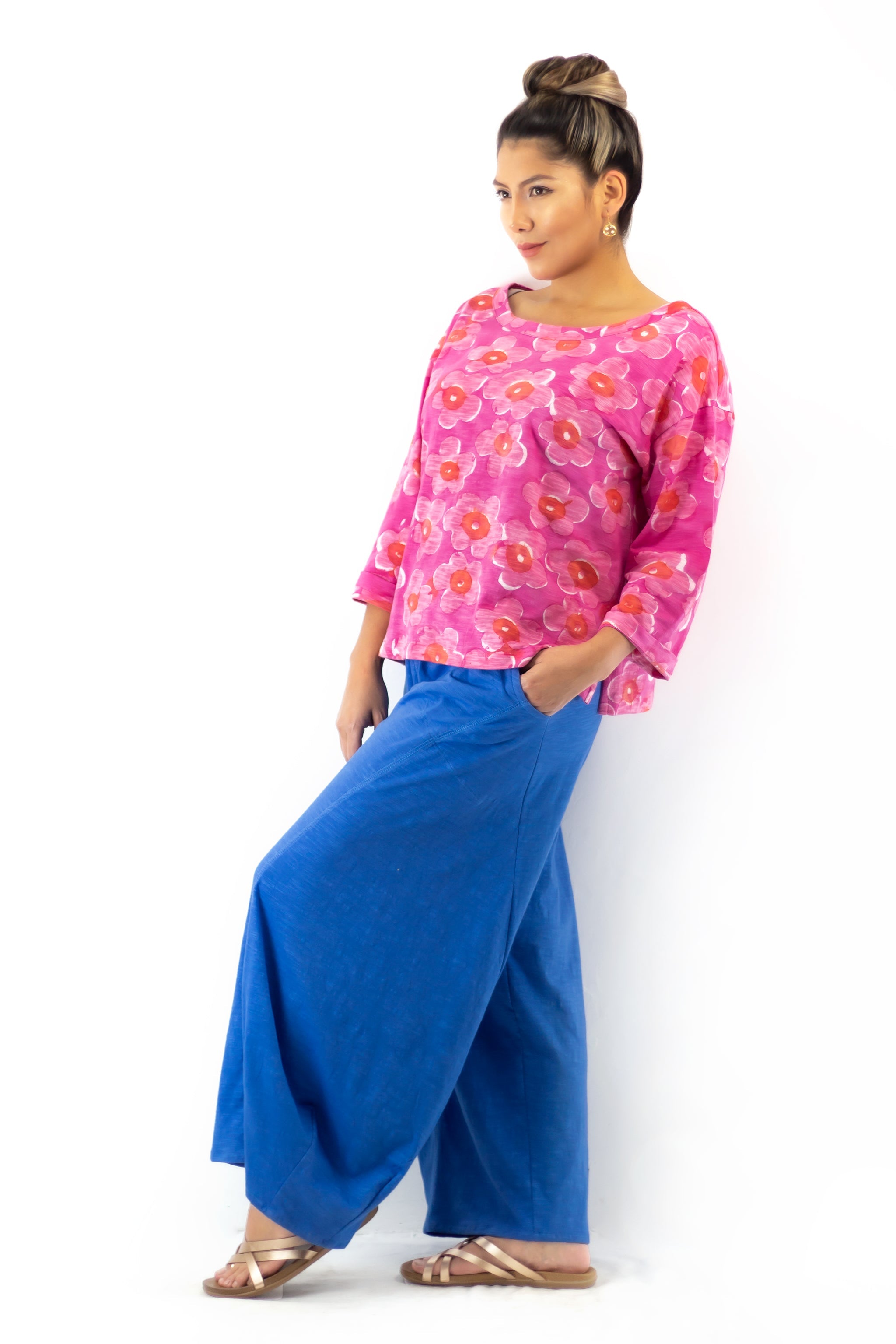 Leeni Top 5064S - Lantana Pink