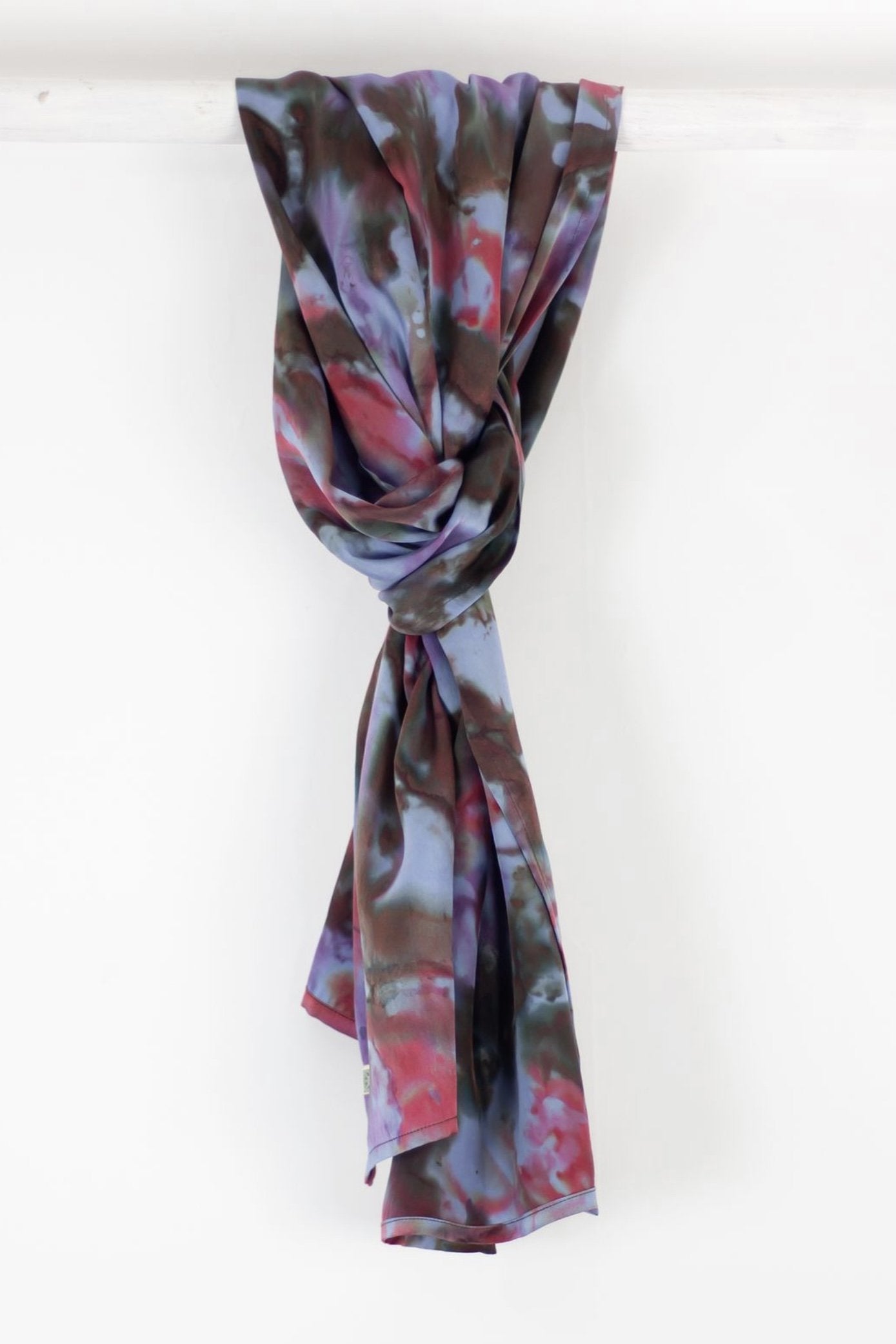 Hand Painted Silk Scarf - Confucius - Aura