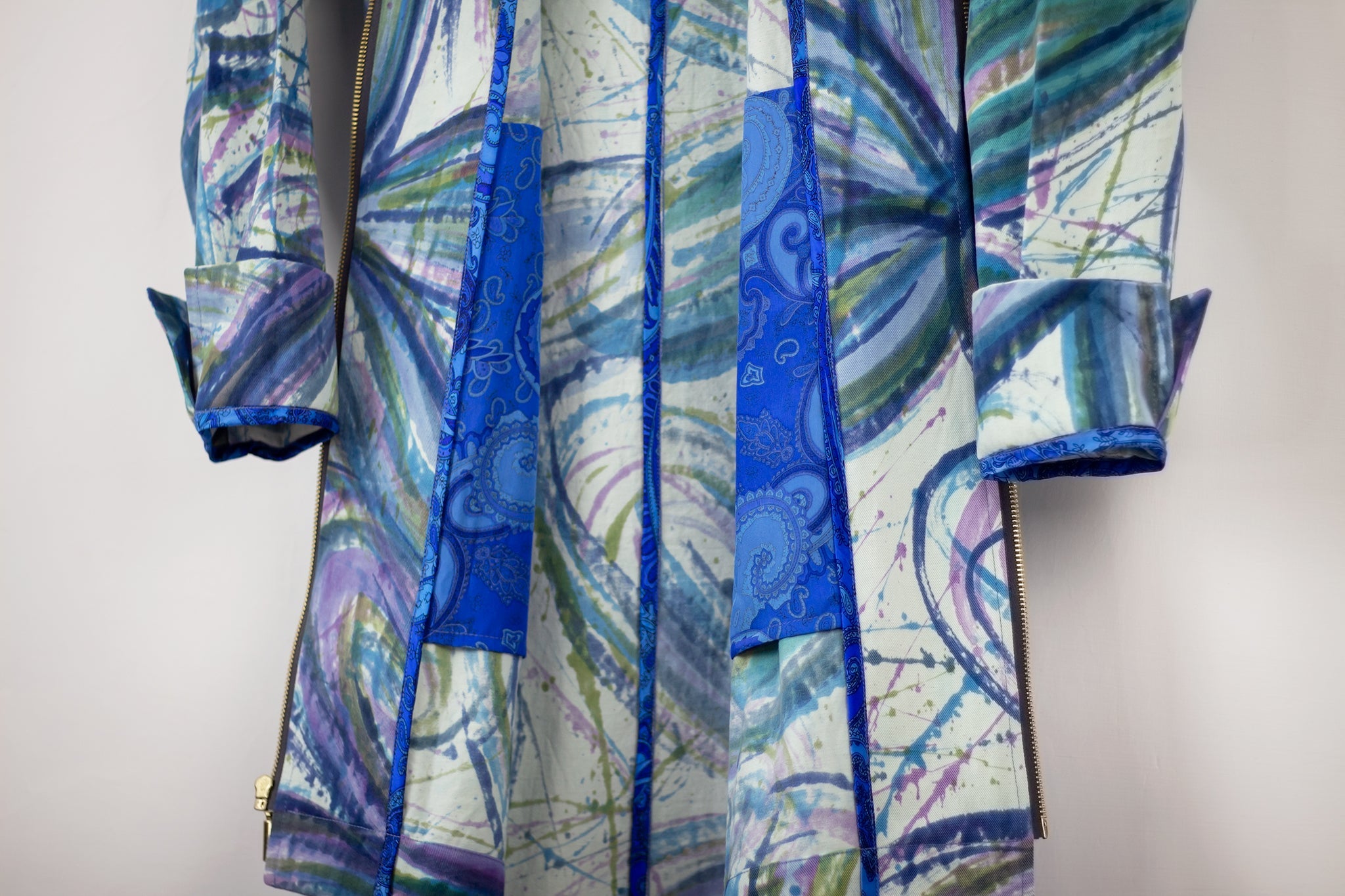 Zipline Jacket 6050 - Flower Power Blues