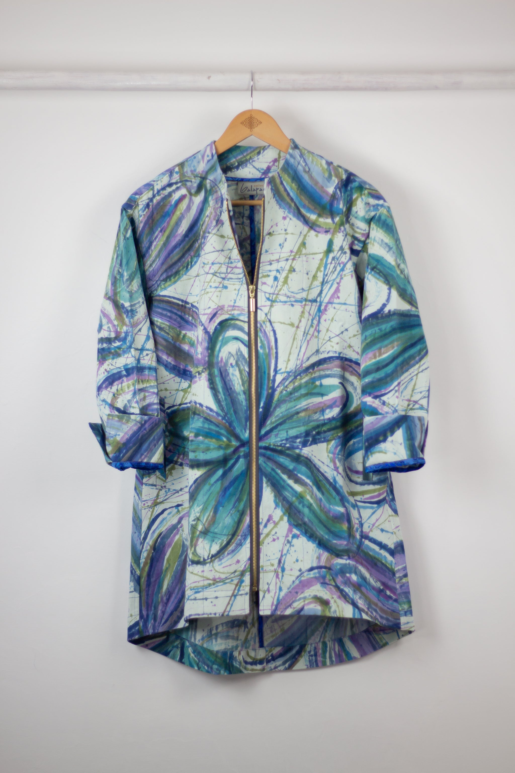Zipline Jacket 6050 - Flower Power Blues