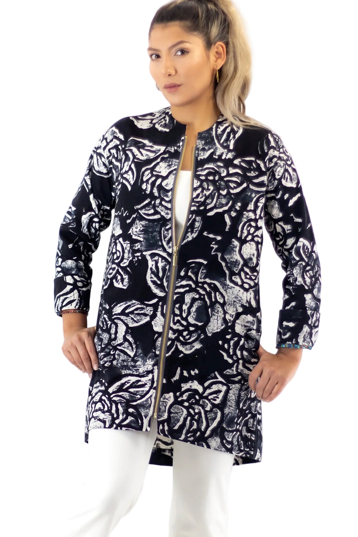 Zipline Jacket - Black Rose