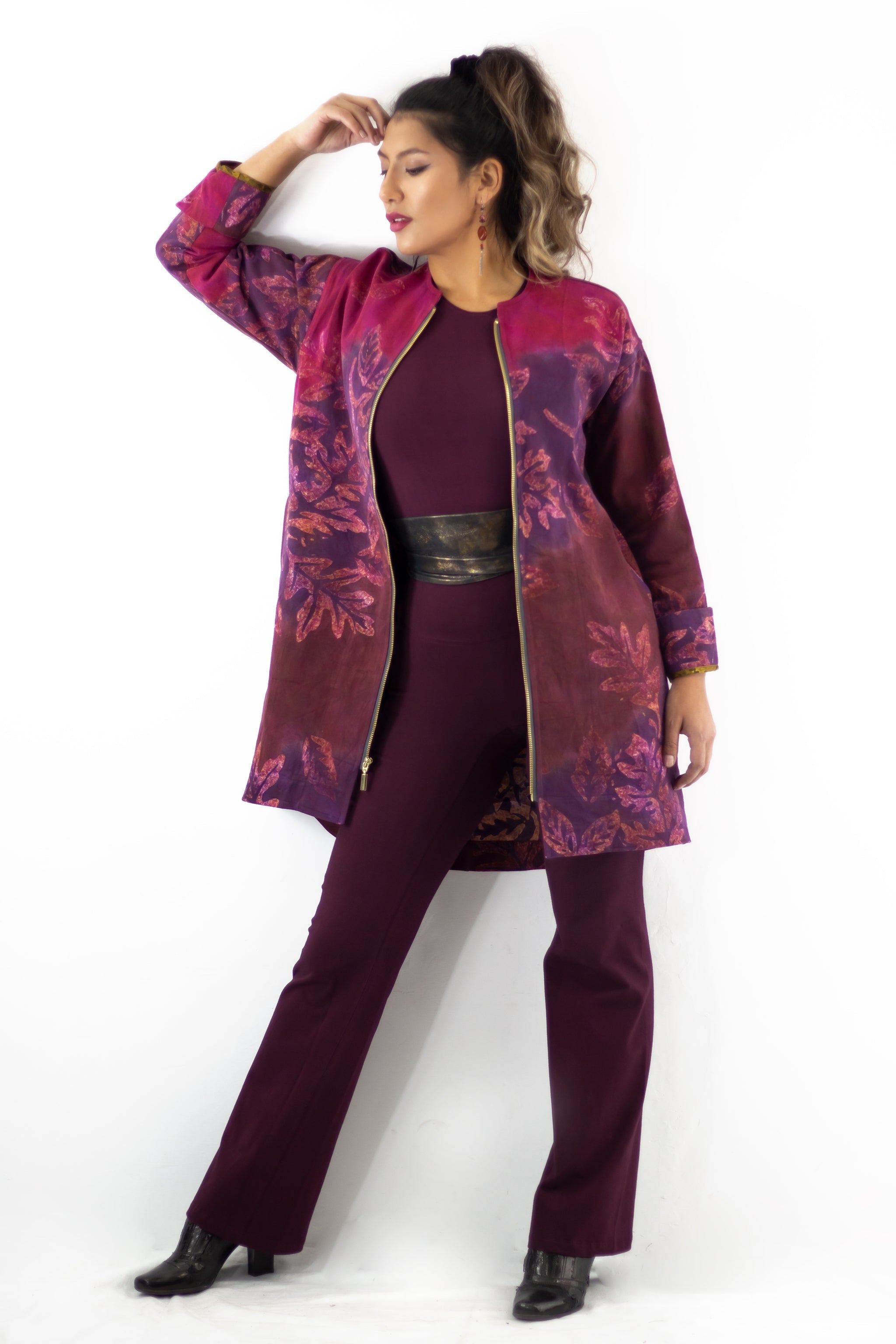 Zipline Jacket - Falling Cabernet
