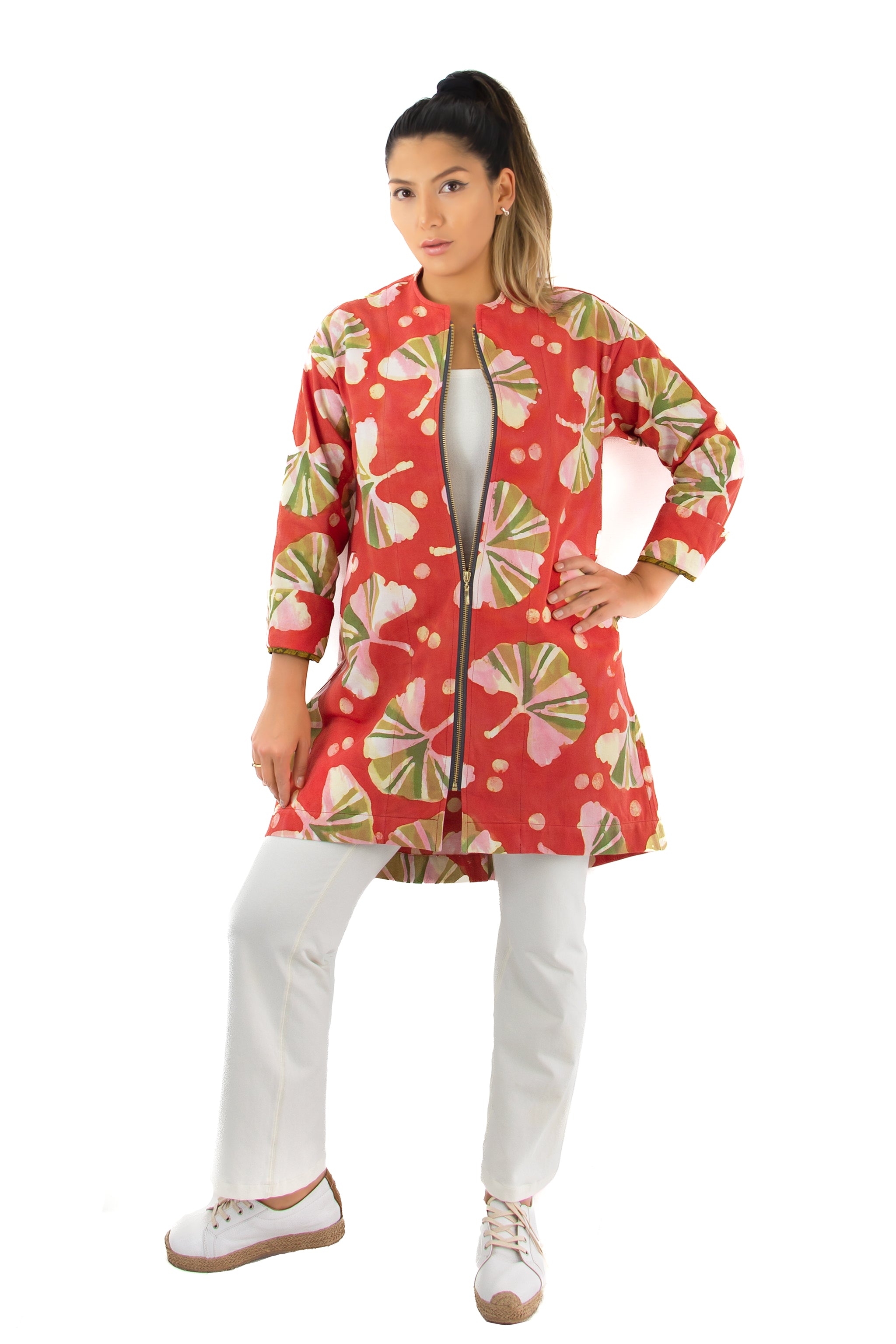 Zipline Jacket - Ginkgo Papaya