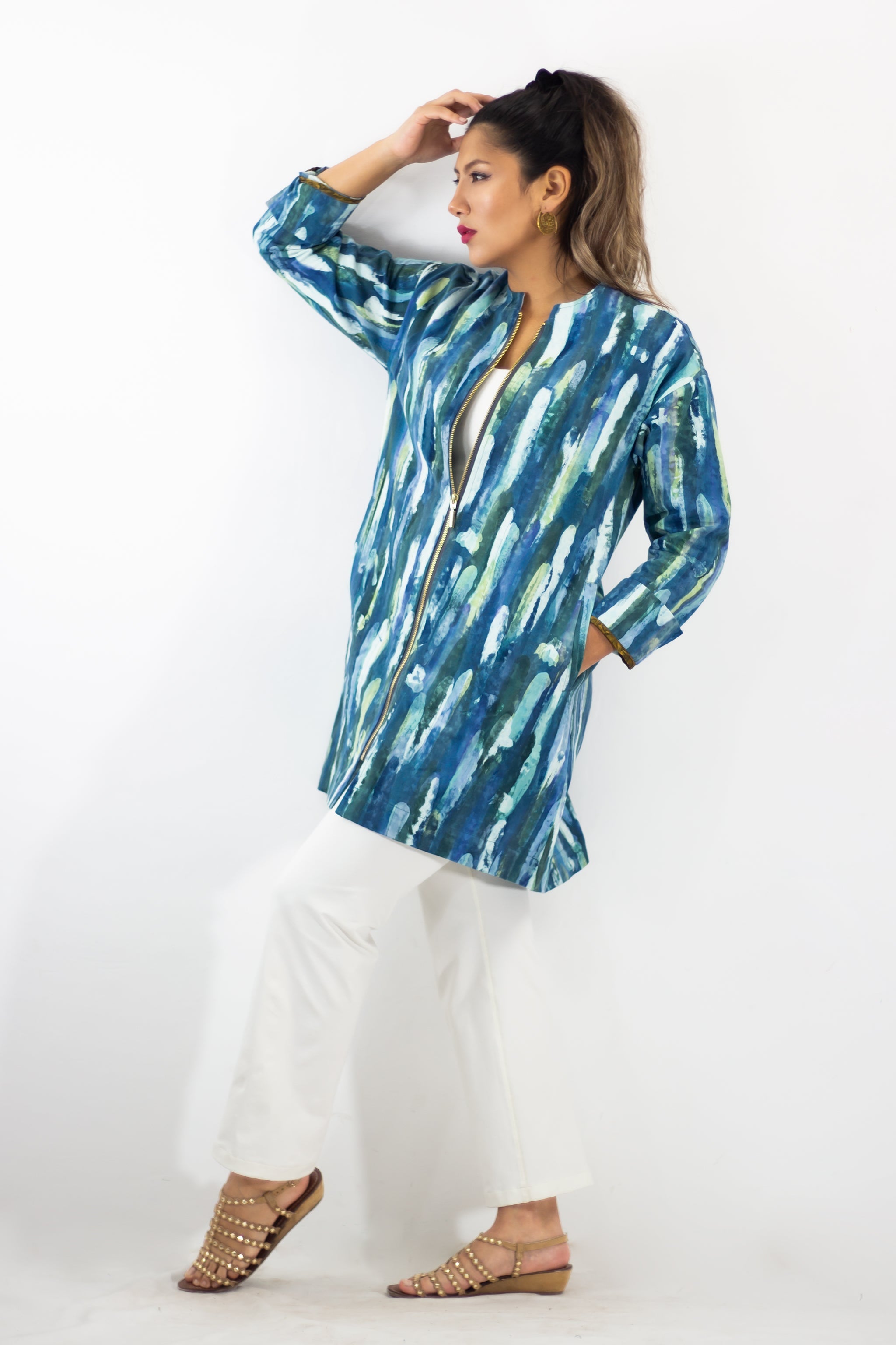 Zipline Jacket 6050 - Blue Rain