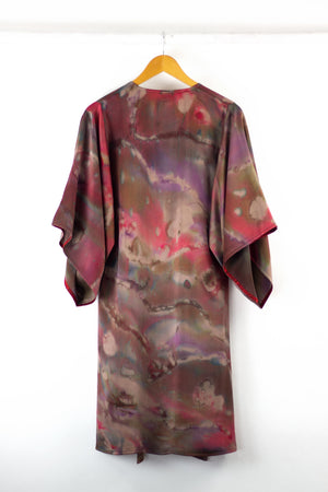 Hand Painted Silk Kimono - Confucius Earth