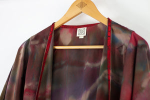 Hand Painted Silk Kimono - Confucius Earth