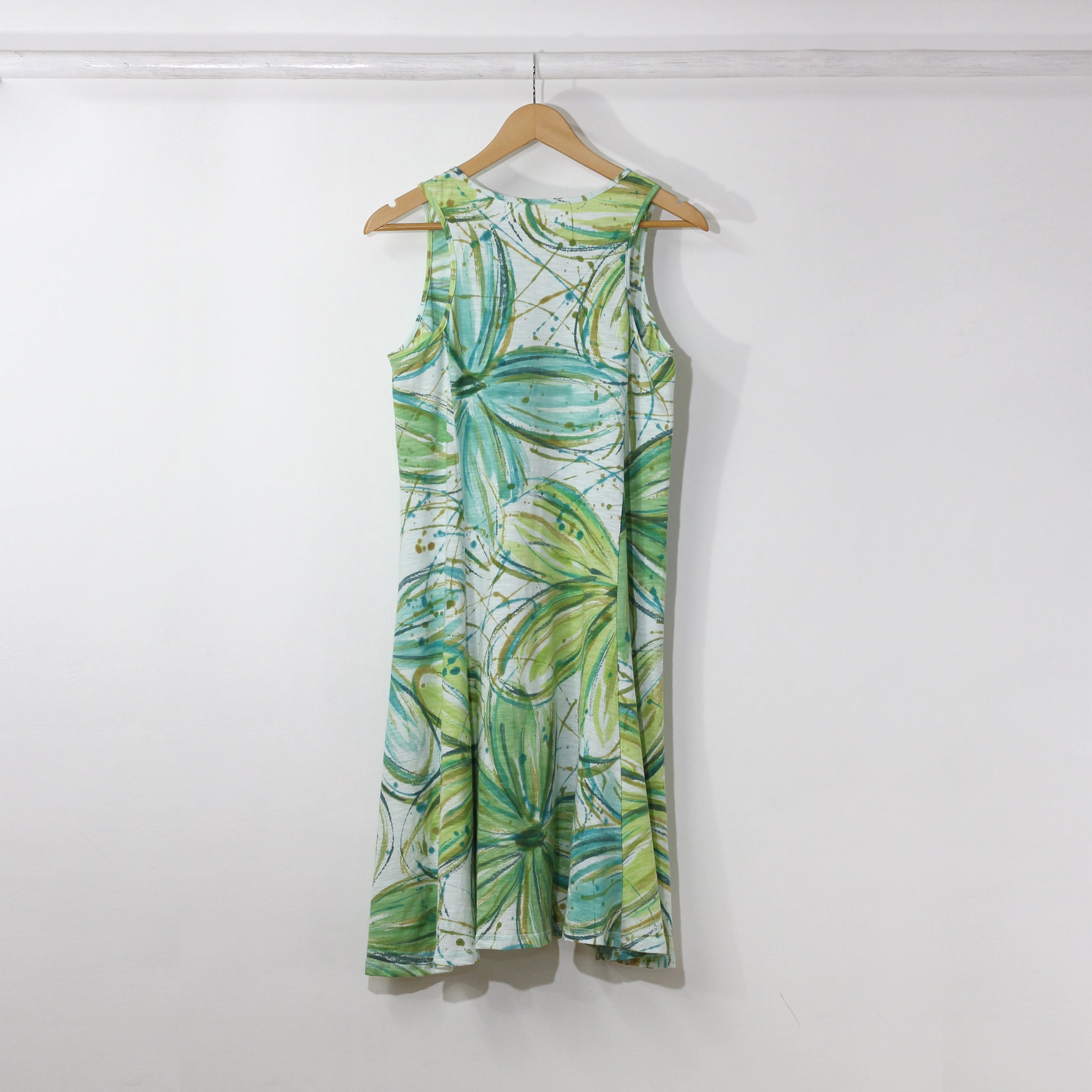 Midi Tank Dress 7704M - Flower Power