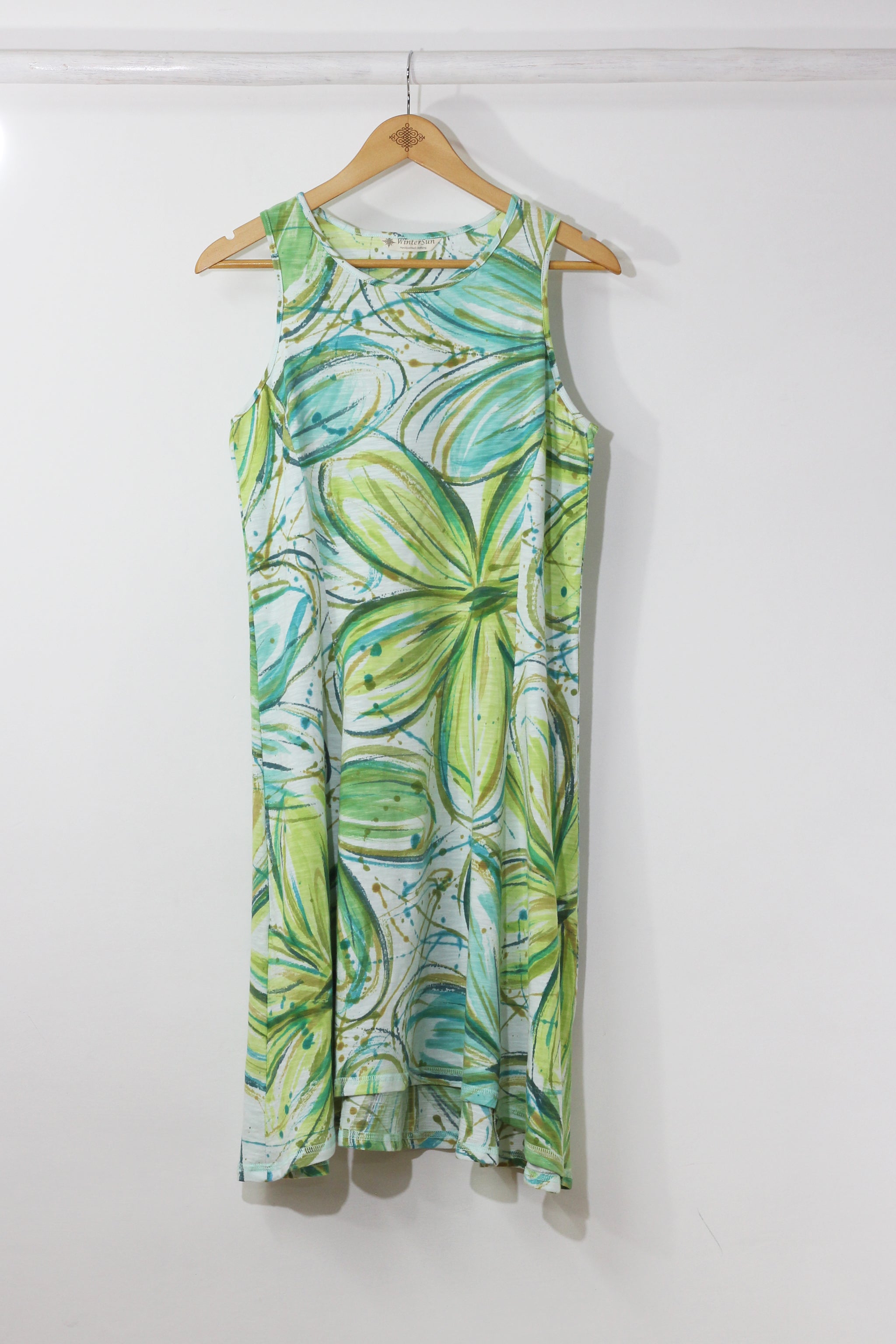 7041 French Midi Dress - 45 Flower Power