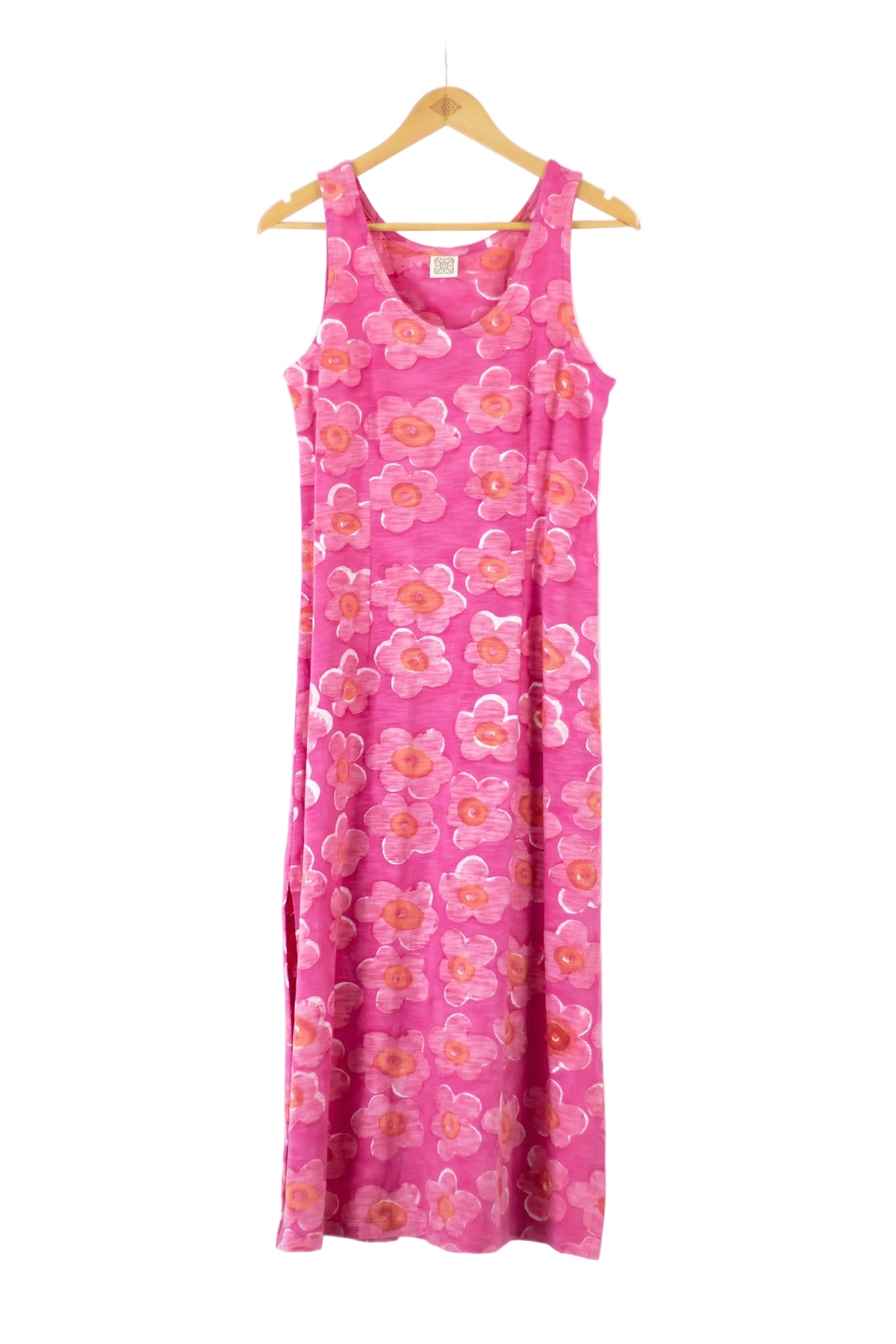 Tank Dress (Midi) - Lantana Pink