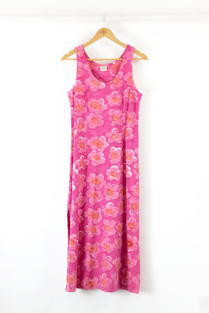Midi Tank Dress - Lantana Pink