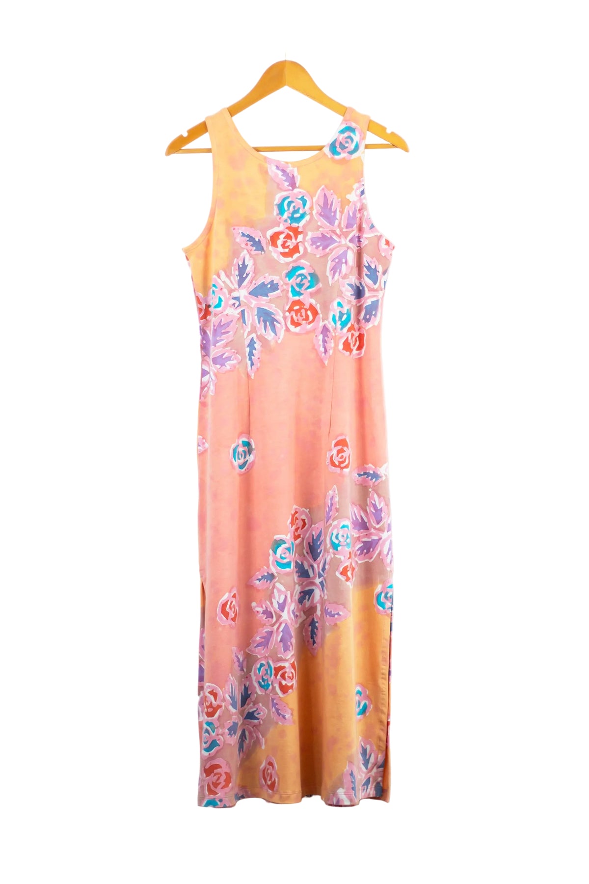 Tank Dress (Midi) - Peachy Cheeks - Apricot