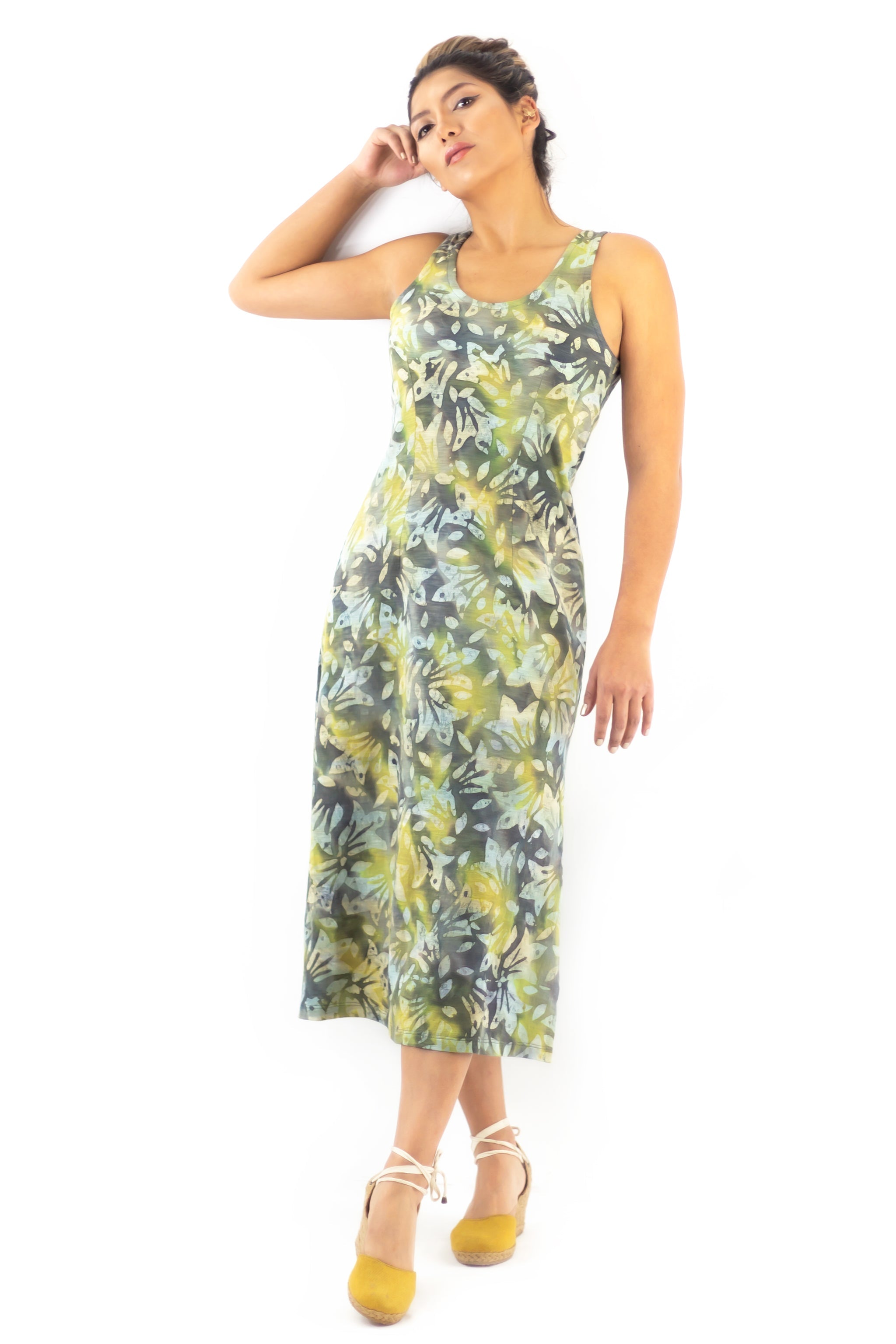 Midi Tank Dress - Tulis - Gris