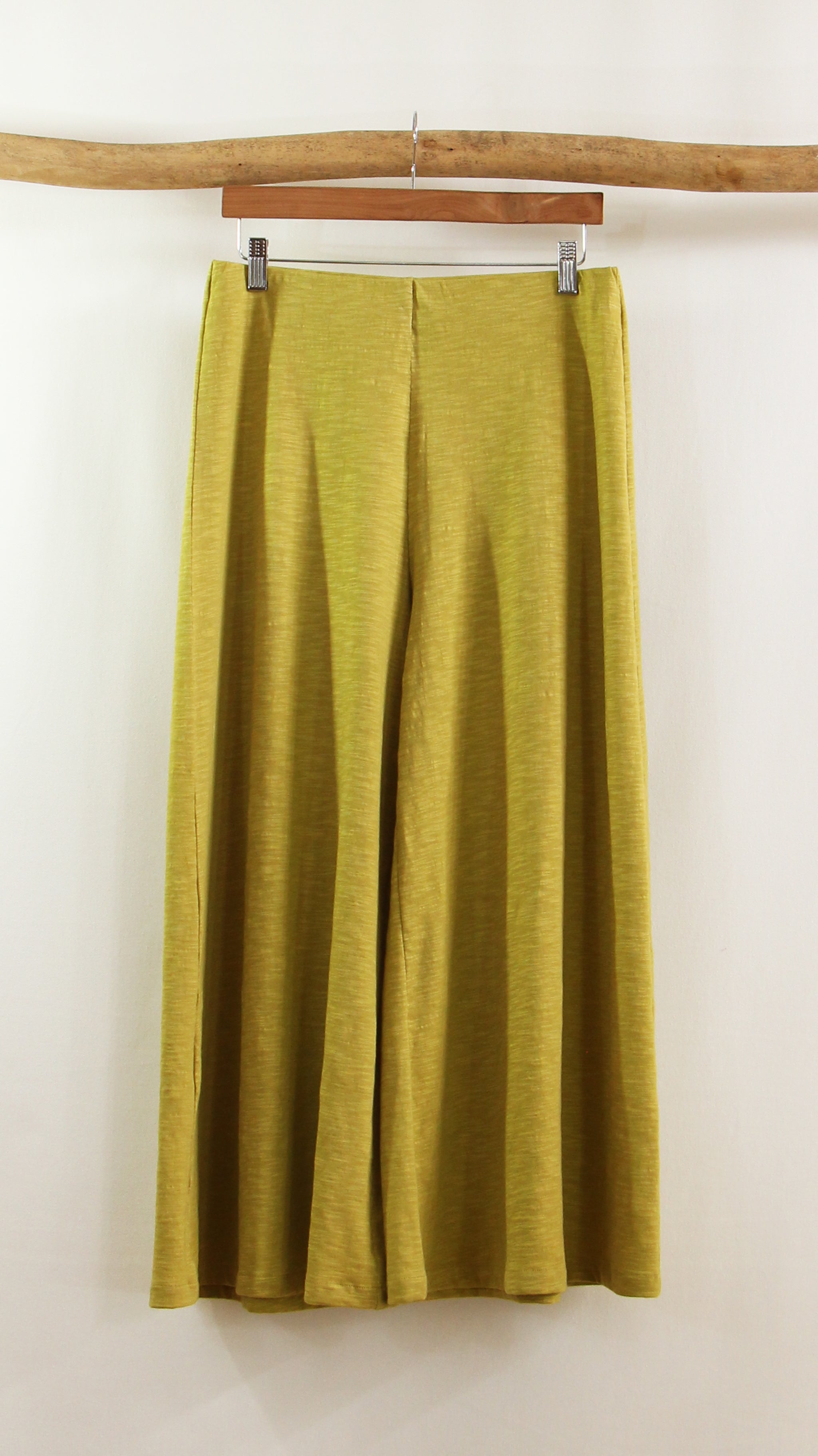 Palazzo Crop Pants - Solids