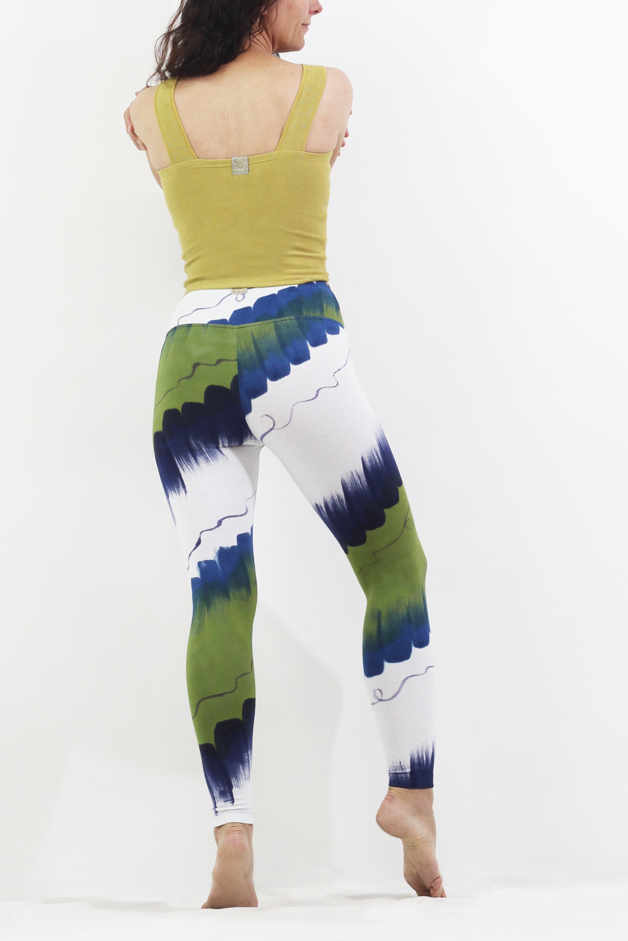 Hand Painted Leggings or Crops - Ribbons of Joy