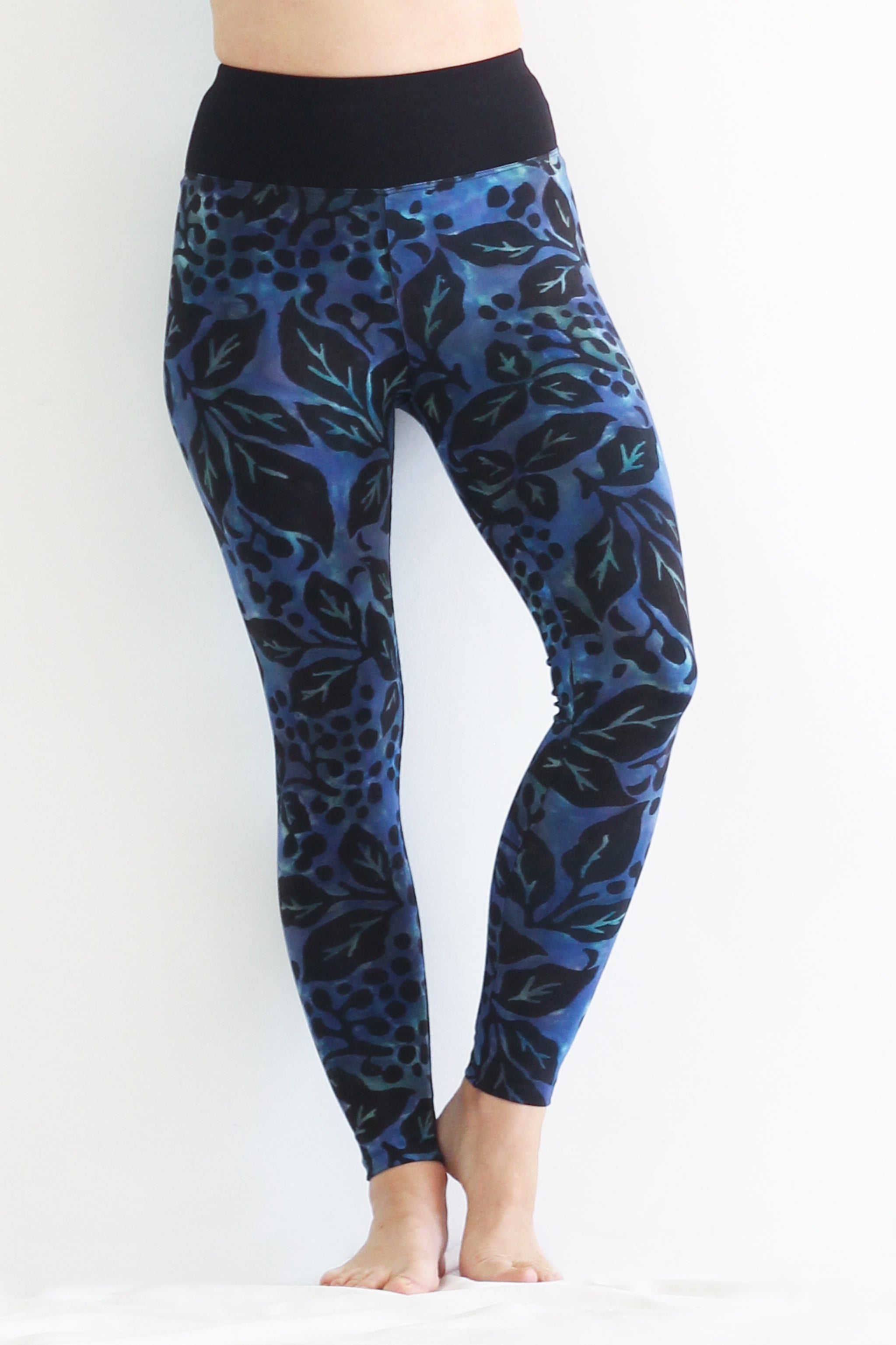 Hand Painted Leggings - NightShade