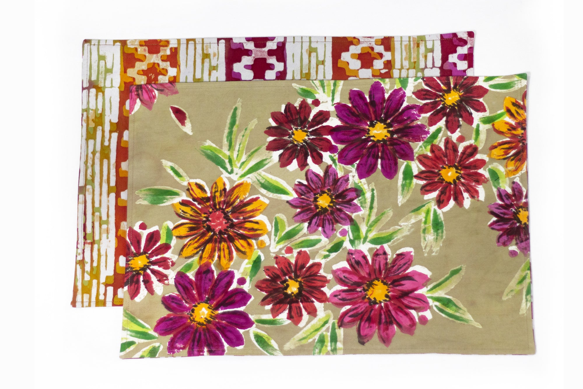 Hand Painted Placemats, Napkins, and Table Runners - Margarite/Simone
