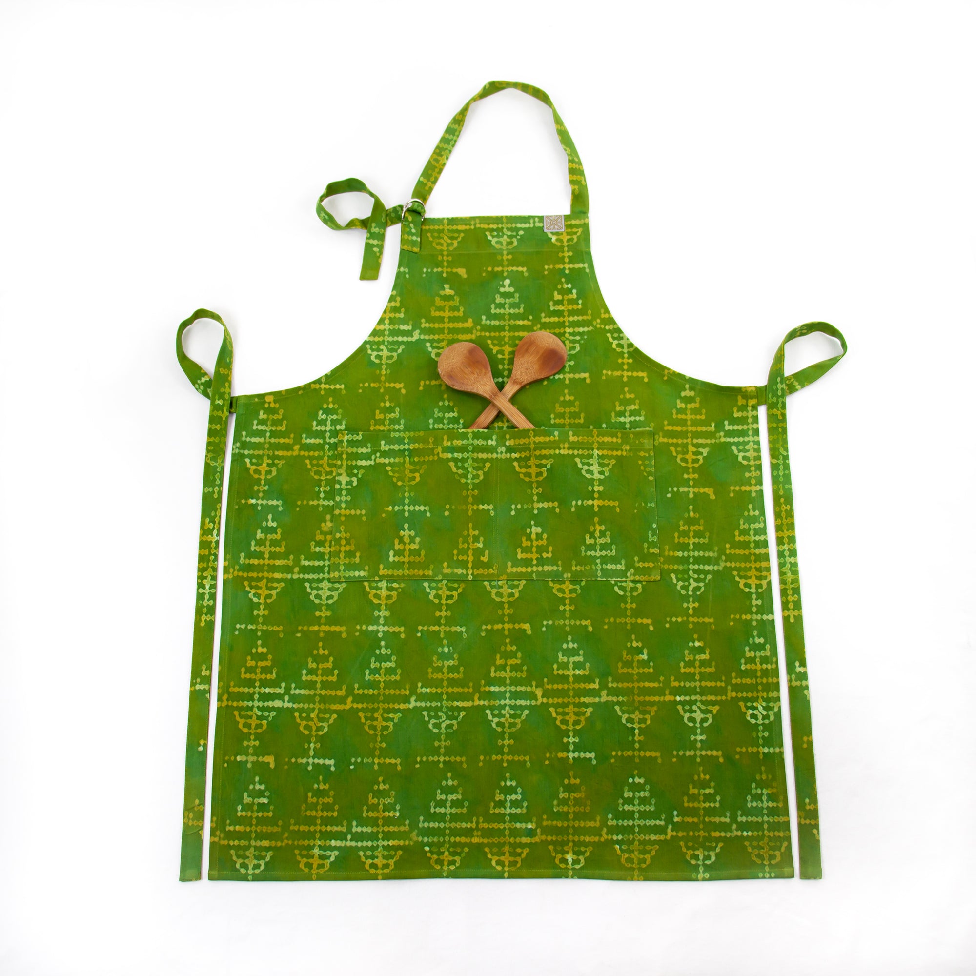 Hand Painted Apron - Pines