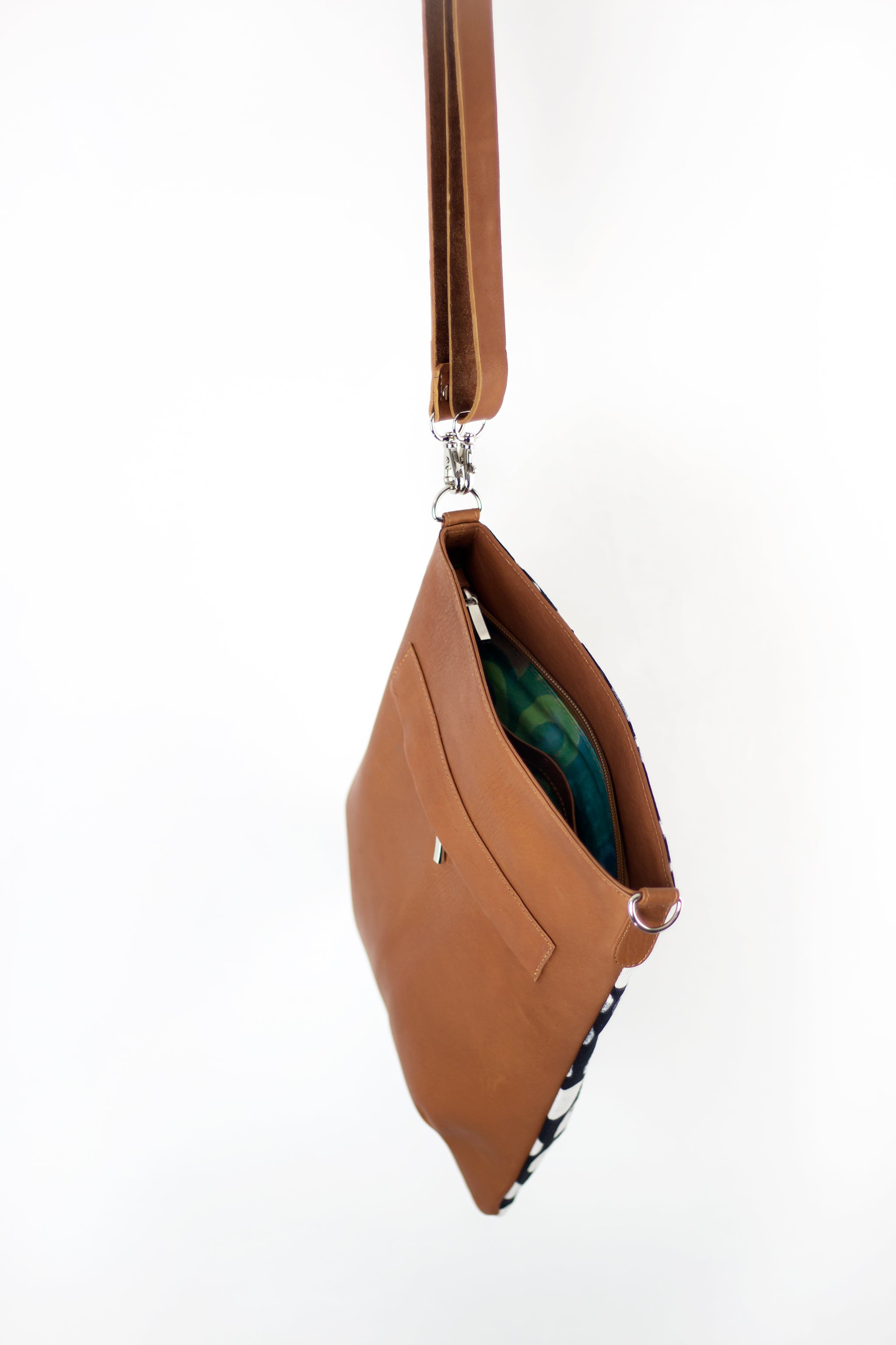 Cross Body Handbag - JBag- Natural Bubbles