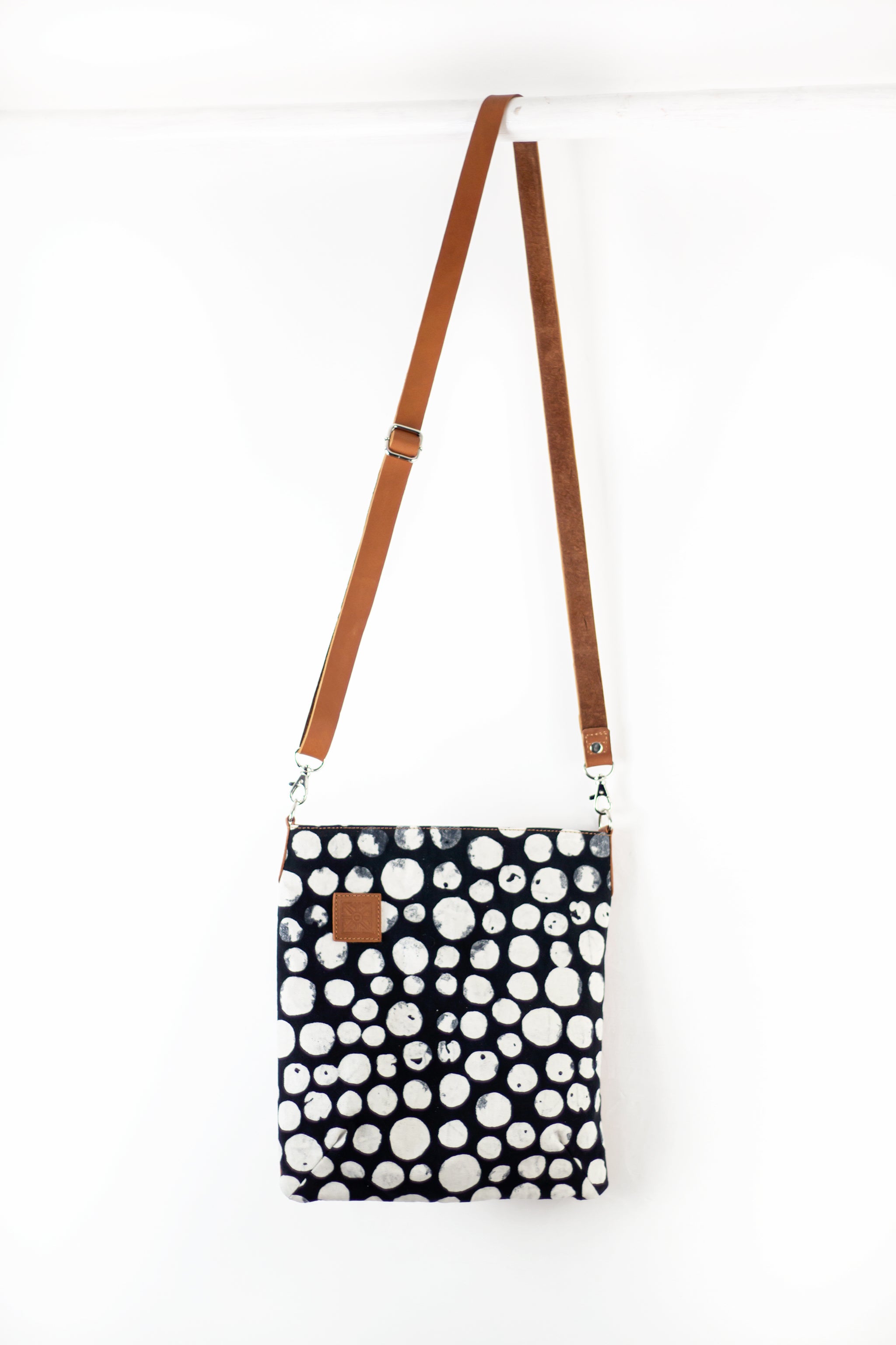 Cross Body Handbag - JBag- Natural Bubbles