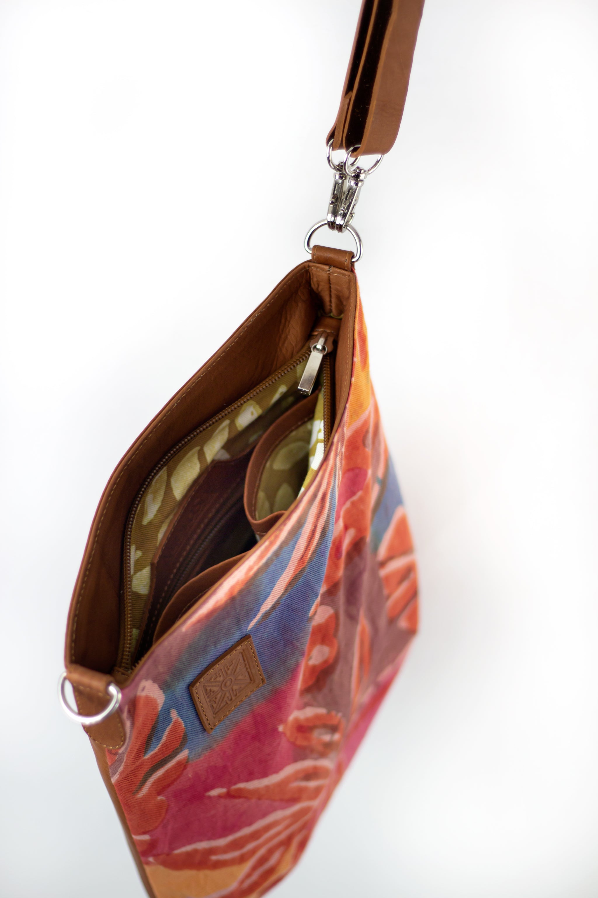Cross Body Handbag - JBag- Fire Palm