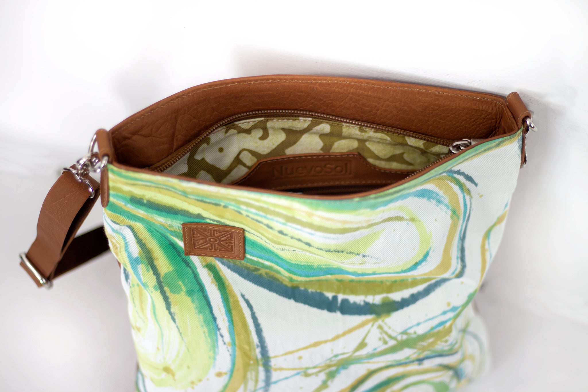 Cross Body Handbag - JBag- Flower Power